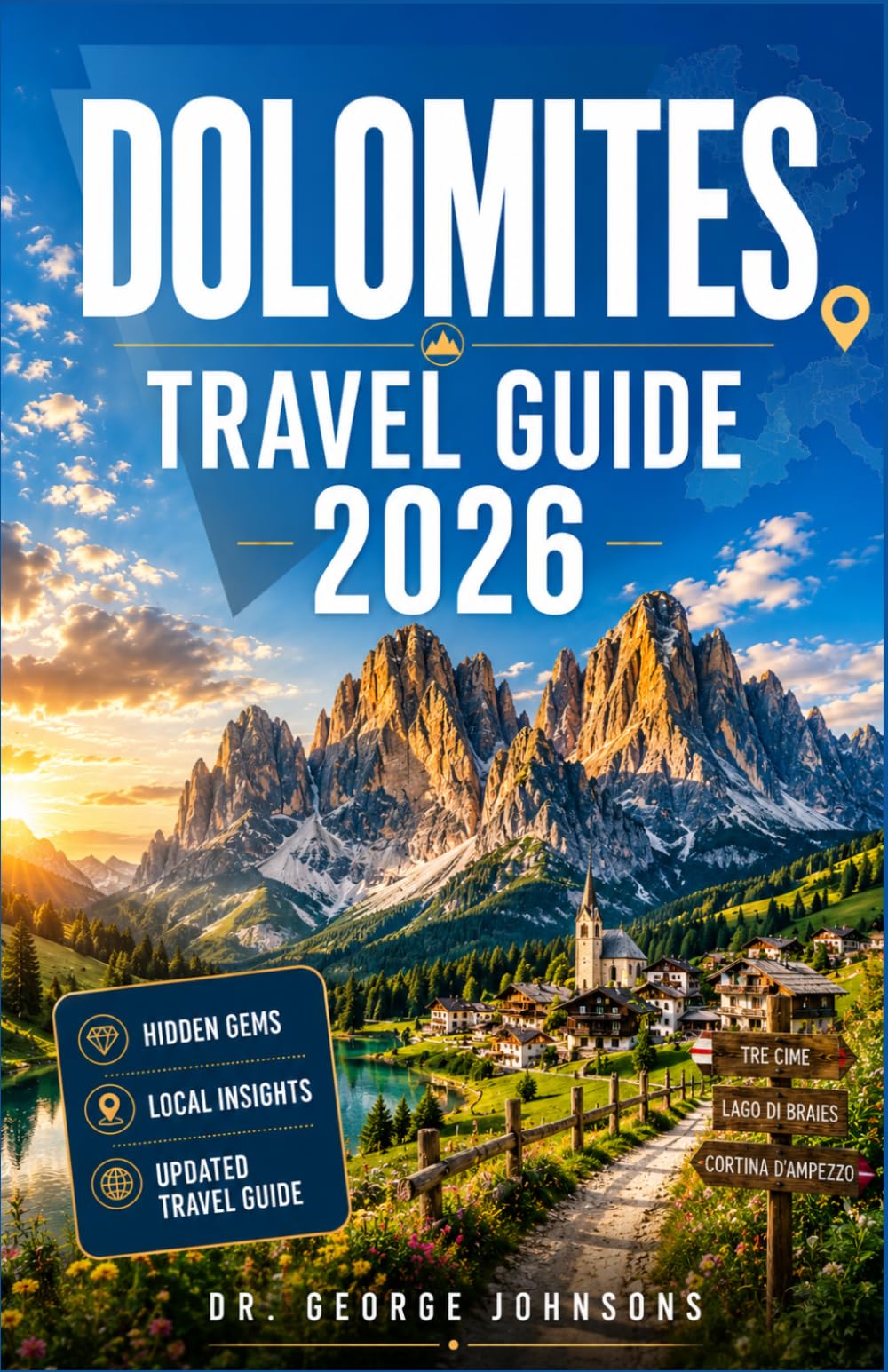 DOLOMITES TRAVEL GUIDE 2026: Your Essential Companion for Exploring Iconic Peaks, Scenic Passes, Alpine Huts, Charming Villages, and Outdoor Experiences