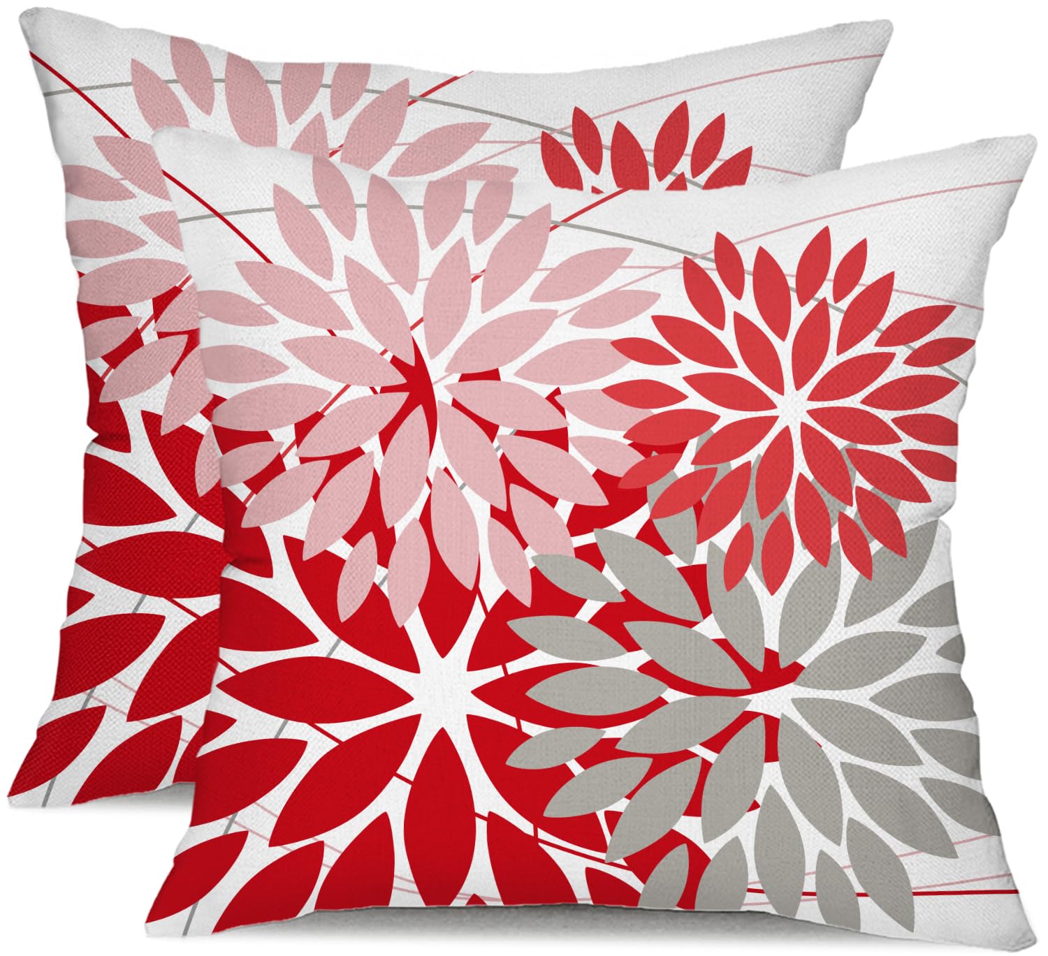 FUFRE Lot De 2 Housses De Coussin Décoratives Pour La Saint Valentin