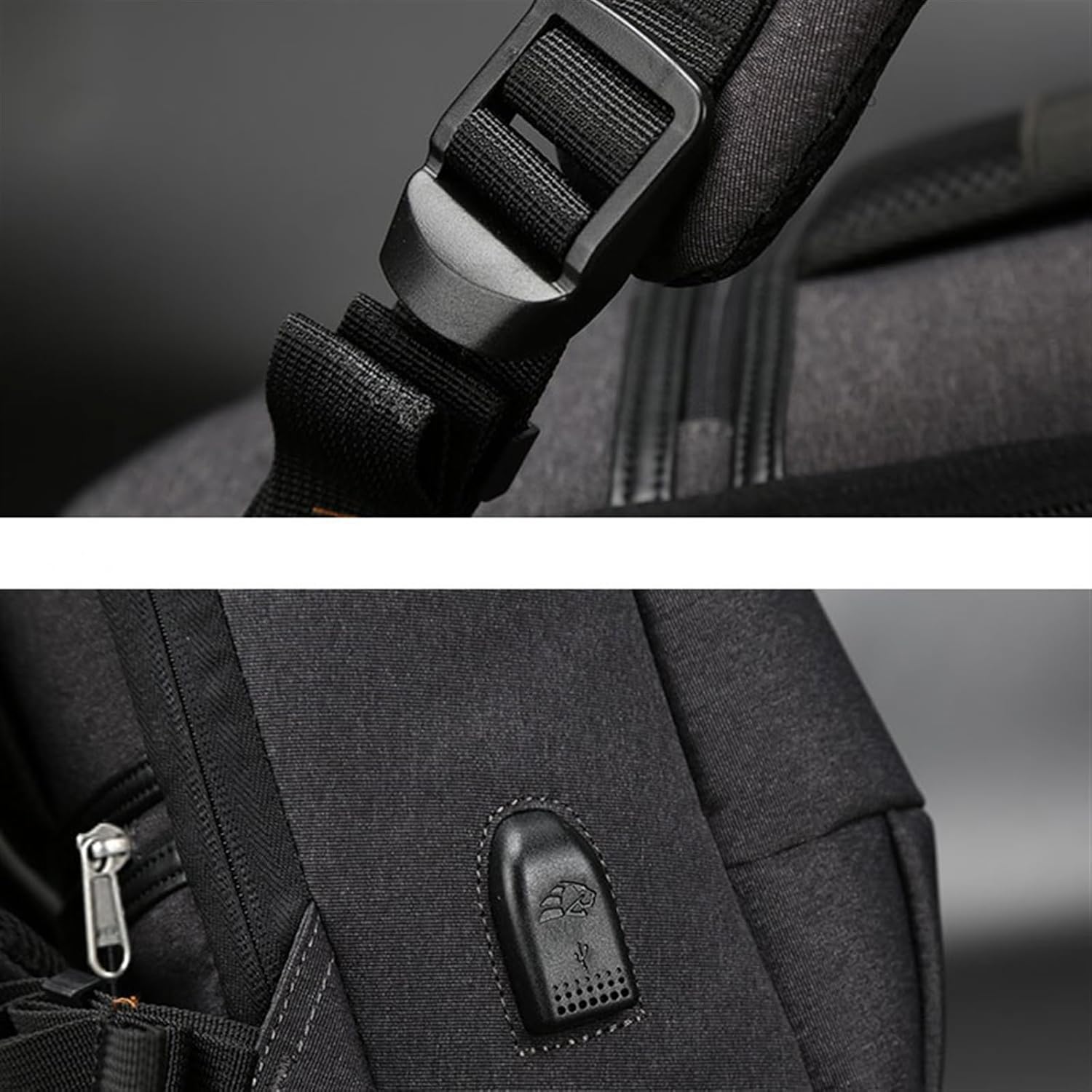 GLigeT Laptop Bag Case High-Grade Business Multifunctional Commuter Backpack 15.6 Inches Men and Women Shoulders Anti-Theft Backpack Travel Large-Capacity Bag Laptop Sleeve Case (Color : Dark Gray)