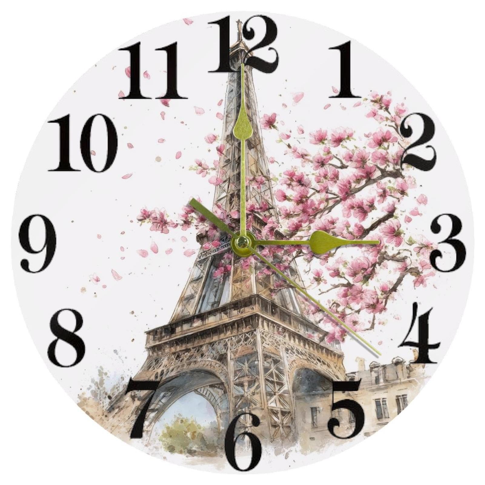 Horloge murale sans tic-tac ronde à piles pour le calme de vos salles de classe