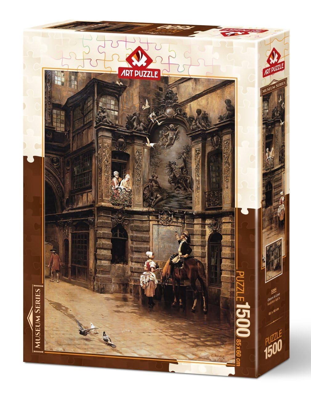 Puzzle 1500 pièces : Vive l'amour