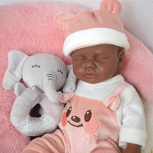 Miniatura 7 de Muñeca de bebé Reborn de 12 pulgadas, muñeca de cuerpo completo de silicona, muñecas de bebé Reborn de silicona de cuerpo completo, recién nacida en