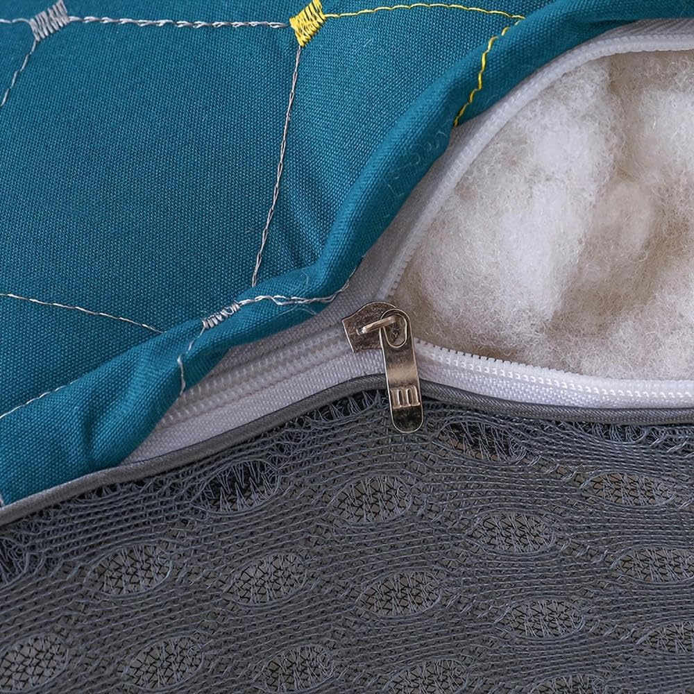 ZBDZSW Strickkissen, 1000 g, ergonomisch, weich und bequem