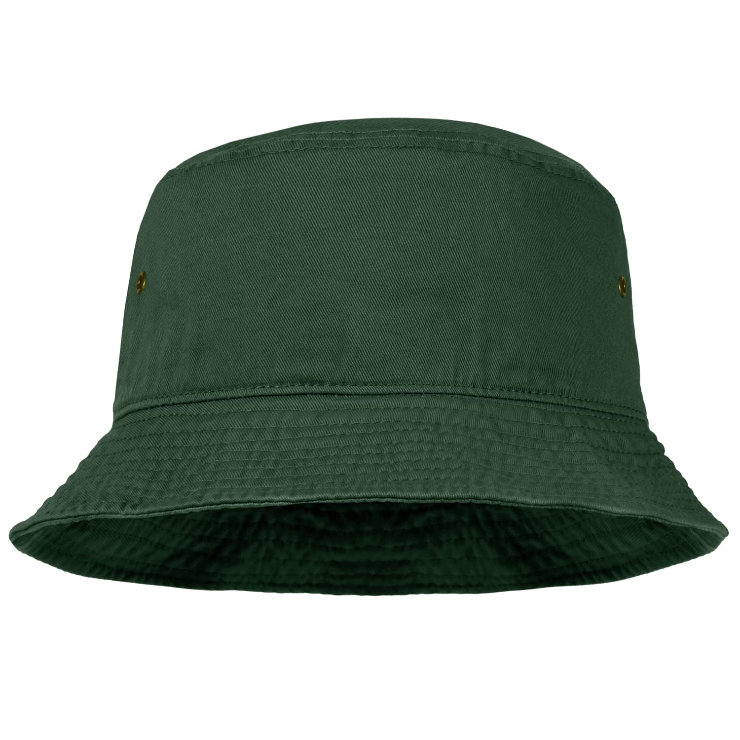 Falari Men Women Unisex Cotton Bucket Hat 100% Cotton Packable for Travel Fishing Hunting Summer Camp