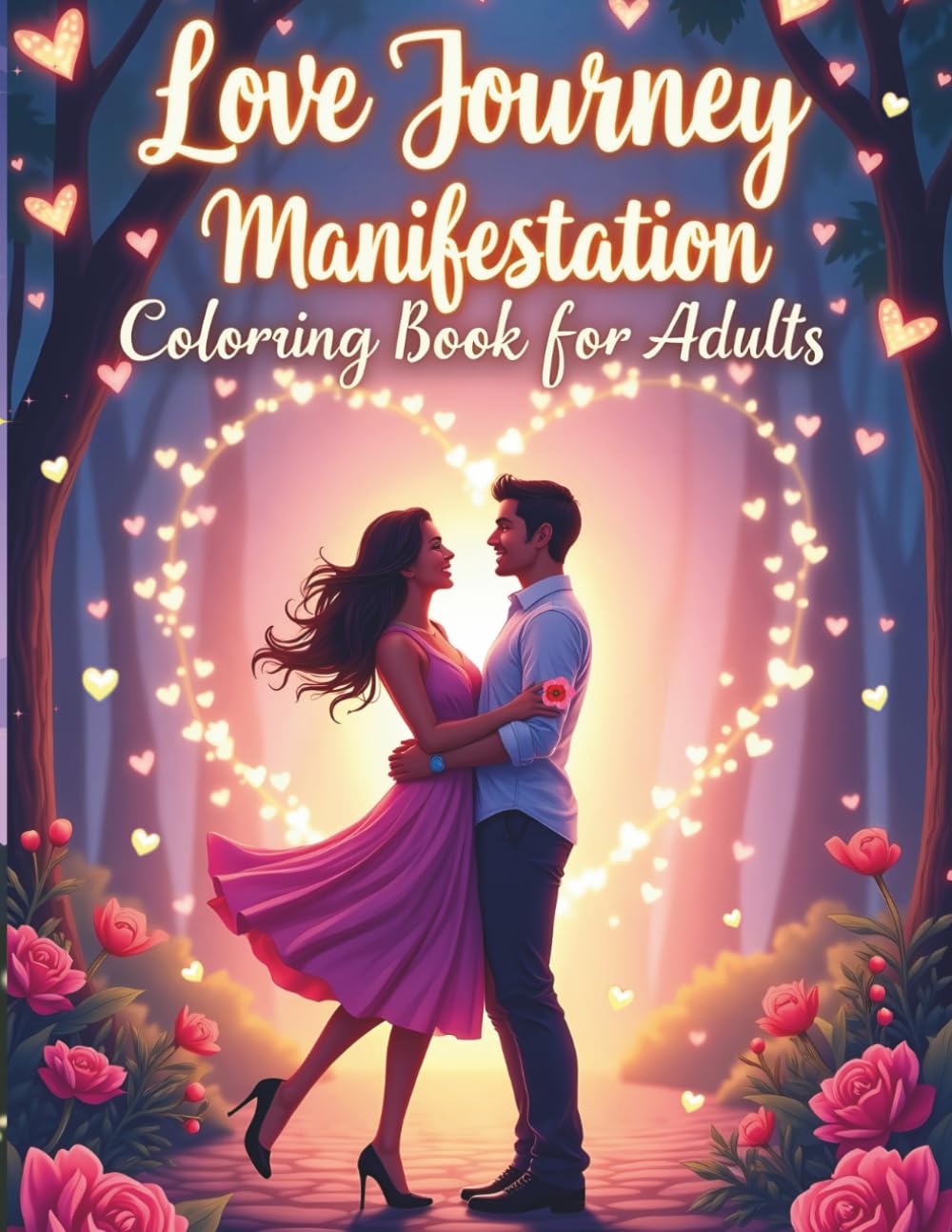 Love Journey Manifestation Coloring Book for Adults: A Creative Path to Attracting Love through Coloring and Affirmations