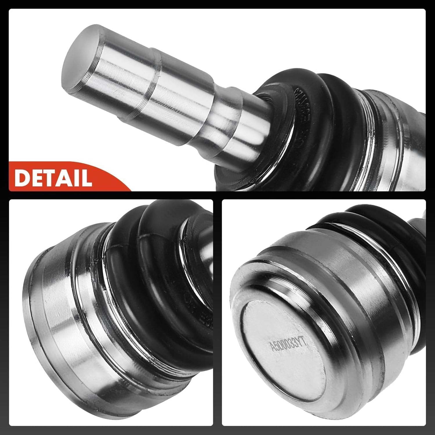 A-Premium 2 x Front Lower Ball Joint, Compatible with Ford Mustang 2005 2006 2007 2008 2009 2010