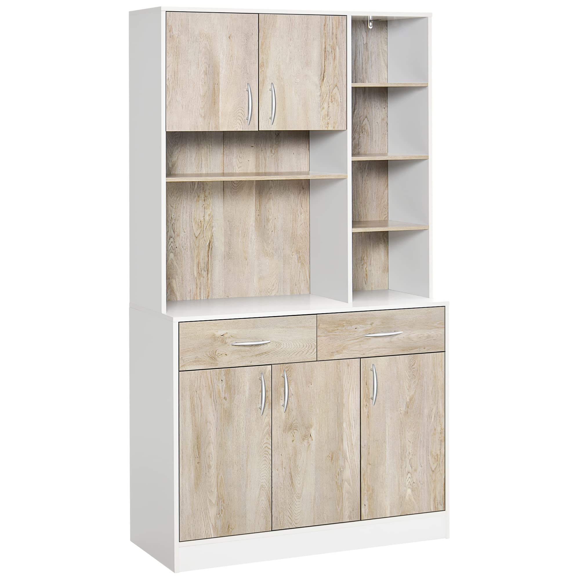 Kitchen Cupboard Sideboard Storage Unit with Counter Top