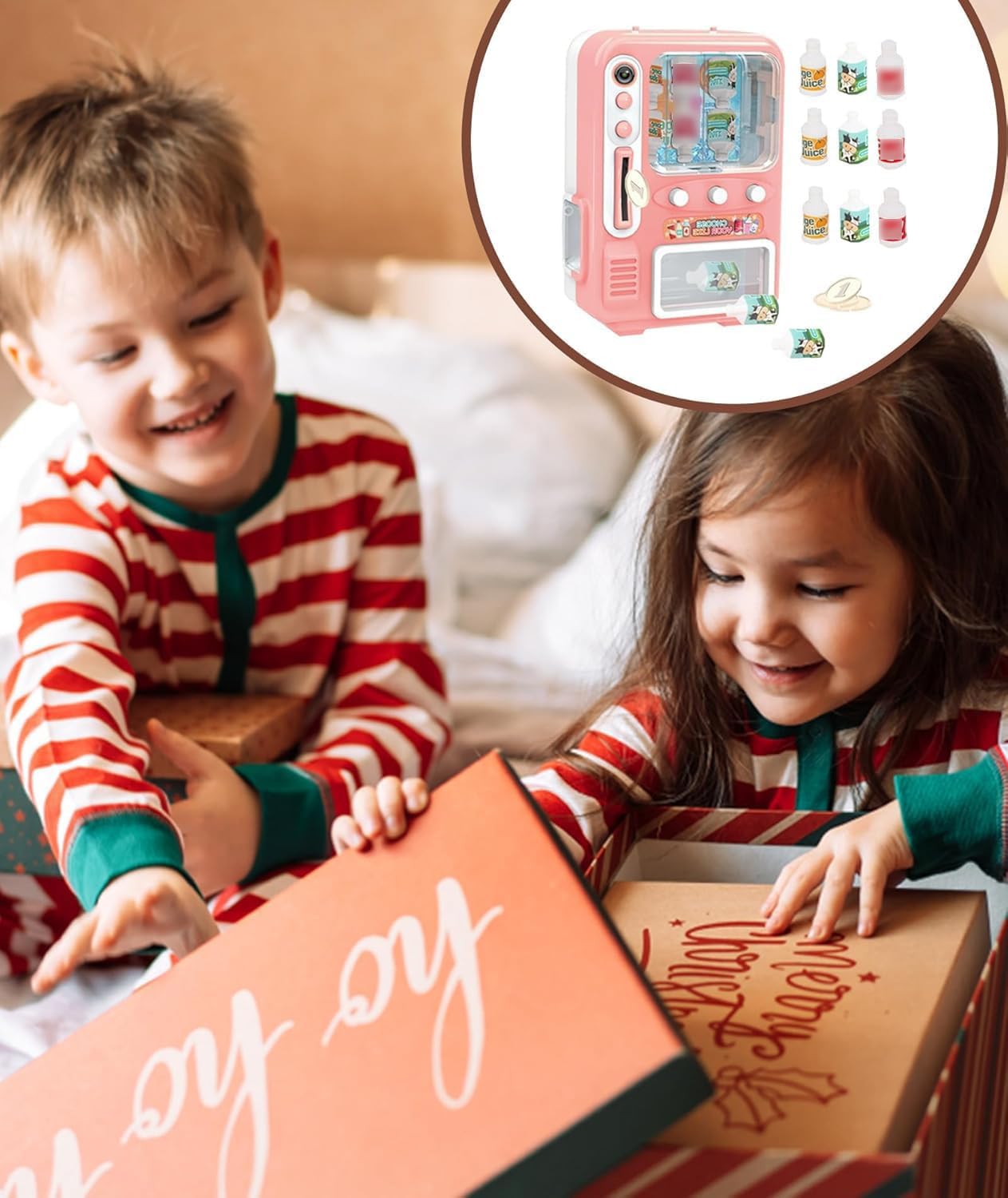 1 Pcs Vending Machine Toy, Supermarket Toy Set for Kids with Vending Machine for Kids and Shopping Cart Toy, can Stimulate Children's Creativity ( Randomly Select Colors ) - Image 4 thumbnail
