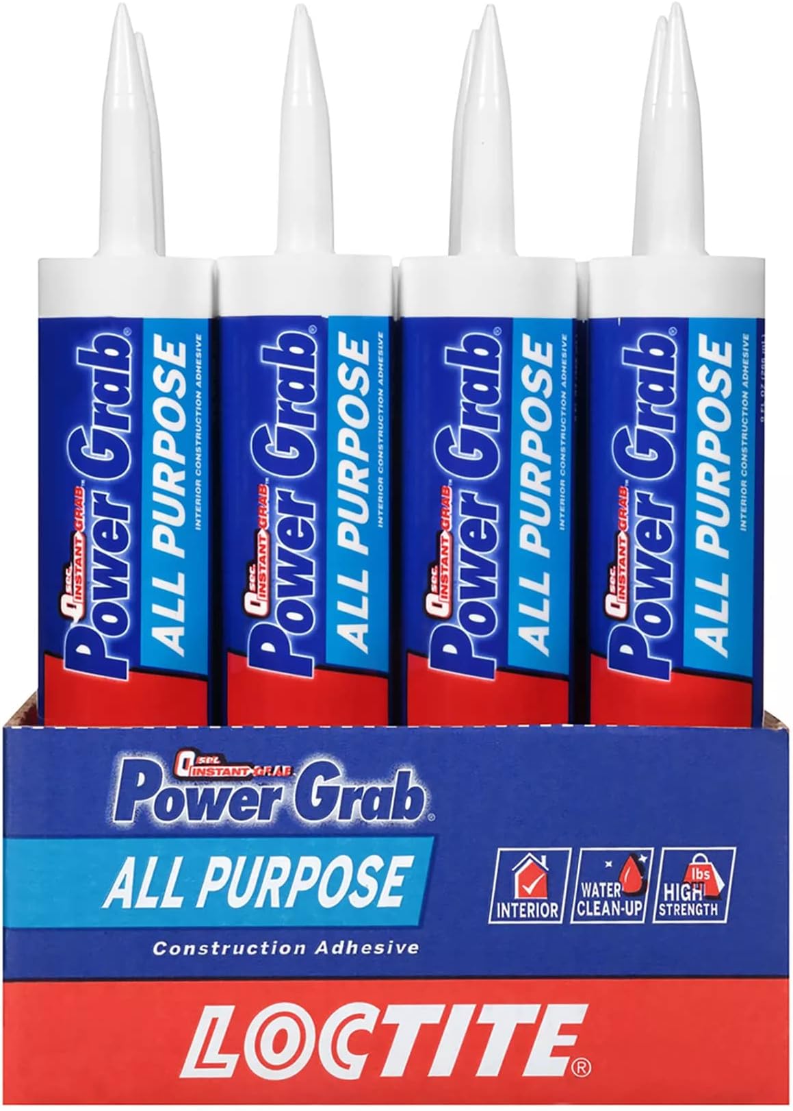 Loctite PL 400 Subfloor Heavy Duty Adhesive, Versatile Construction Glue for Floor