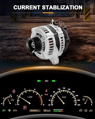 Miniatura 3 de ROADFAR Reemplazo del alternador para Toyota RAV4 11201 2006-2008