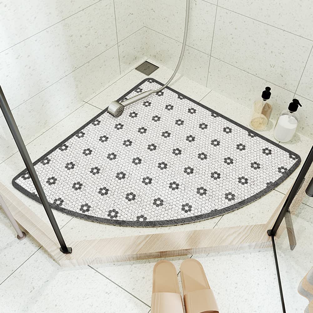 Tappeto Bagno Angolare Doccia Luffa in Complementi di Arredo