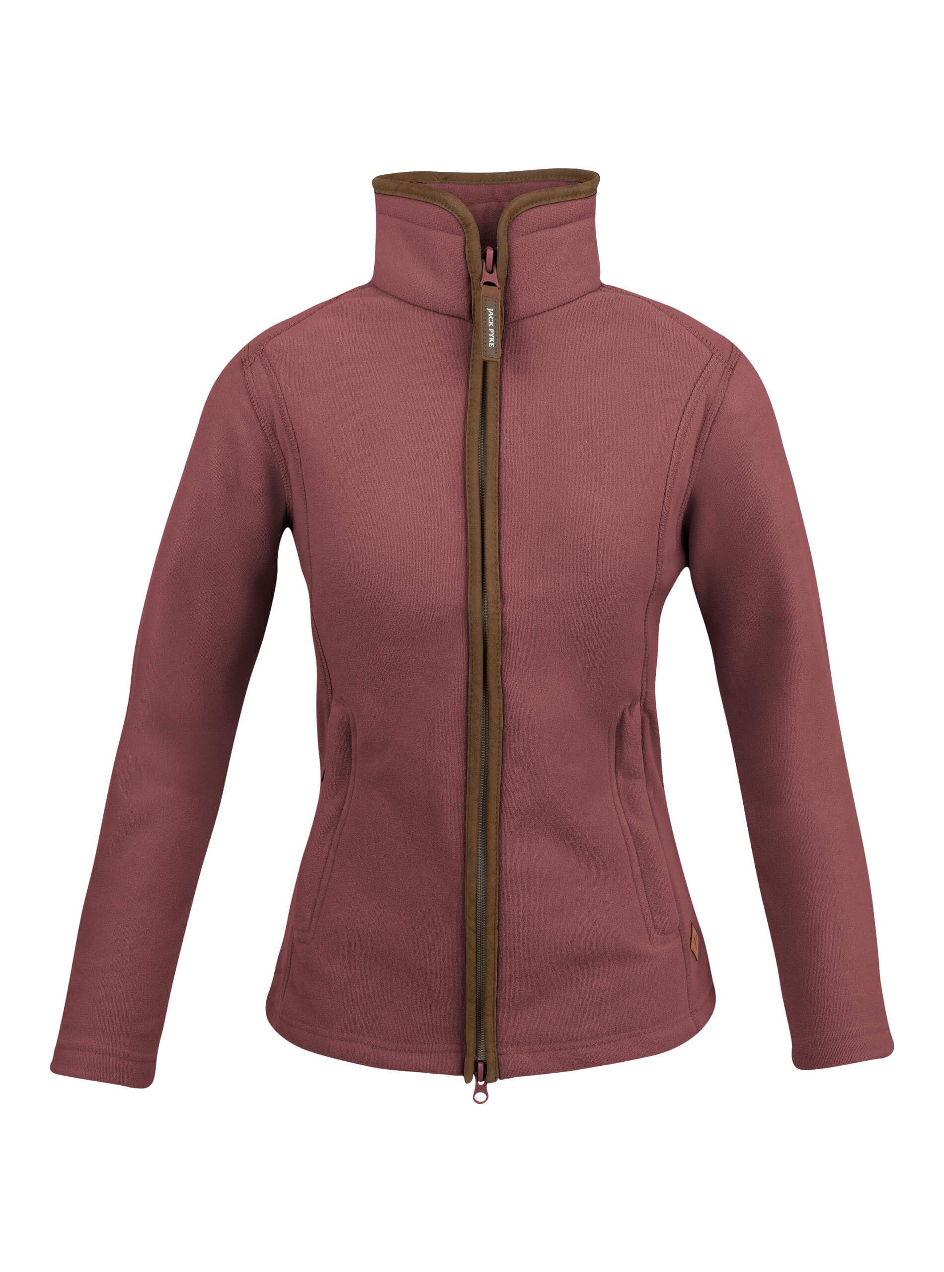 Jack Pyke Ladies Recycled Fleece Jacket Burnt Copper - Medium