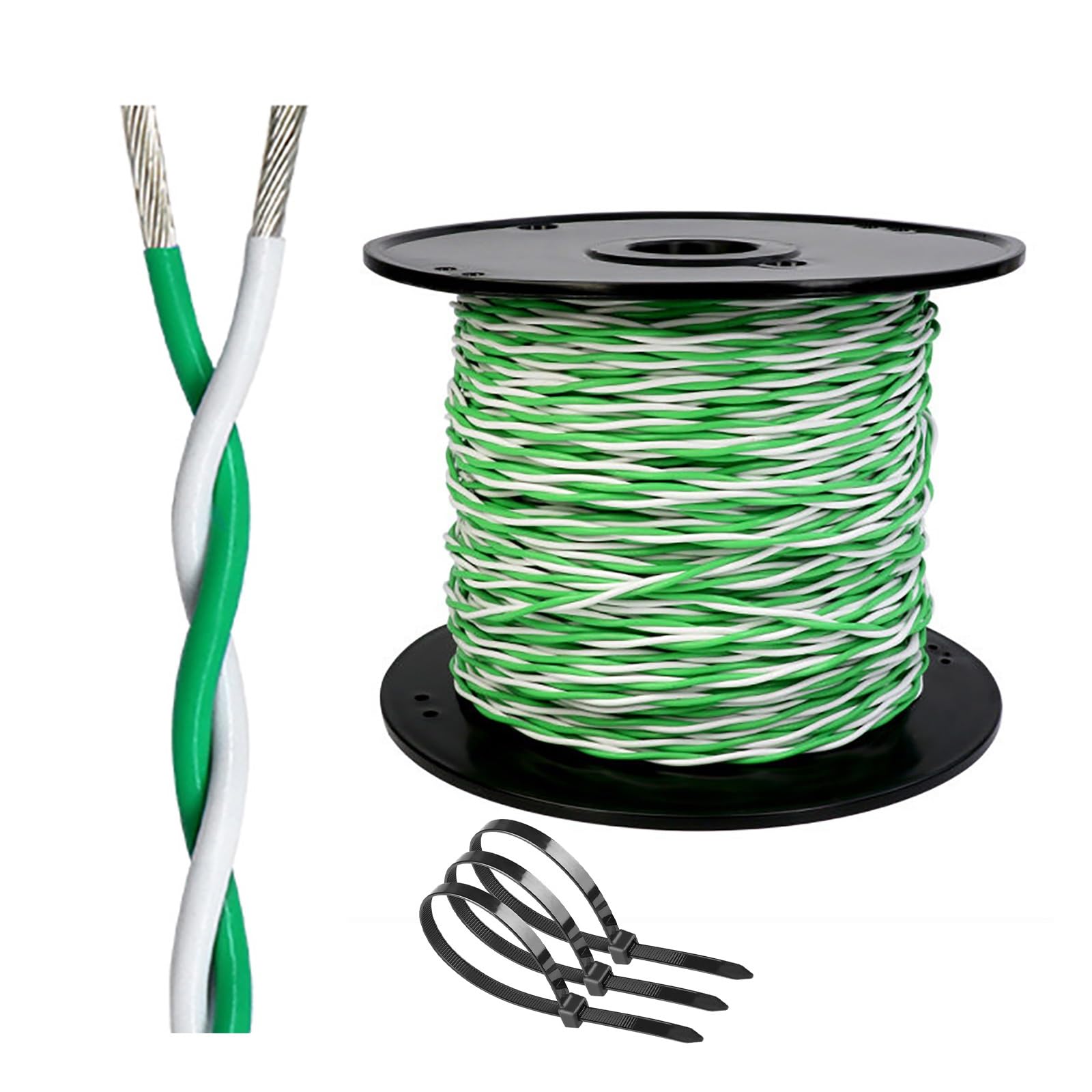 Alambre de alta temperatura AWG 17 multicolor de 600V en longitudes de 30 a 1000FT 8