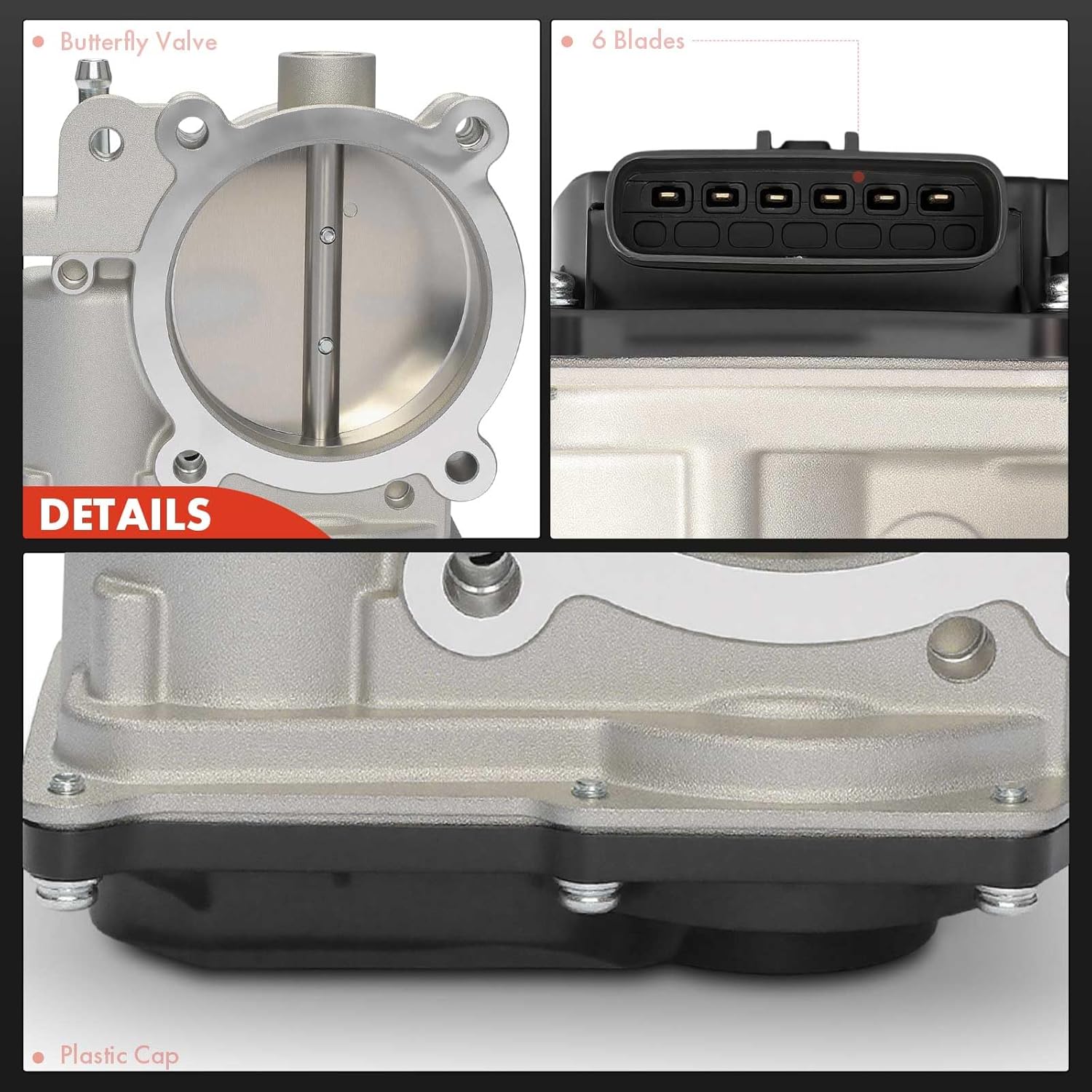 A-Premium Electronic Throttle Body Compatible with Hyundai Genesis 2012 2013 2014, 3.8L