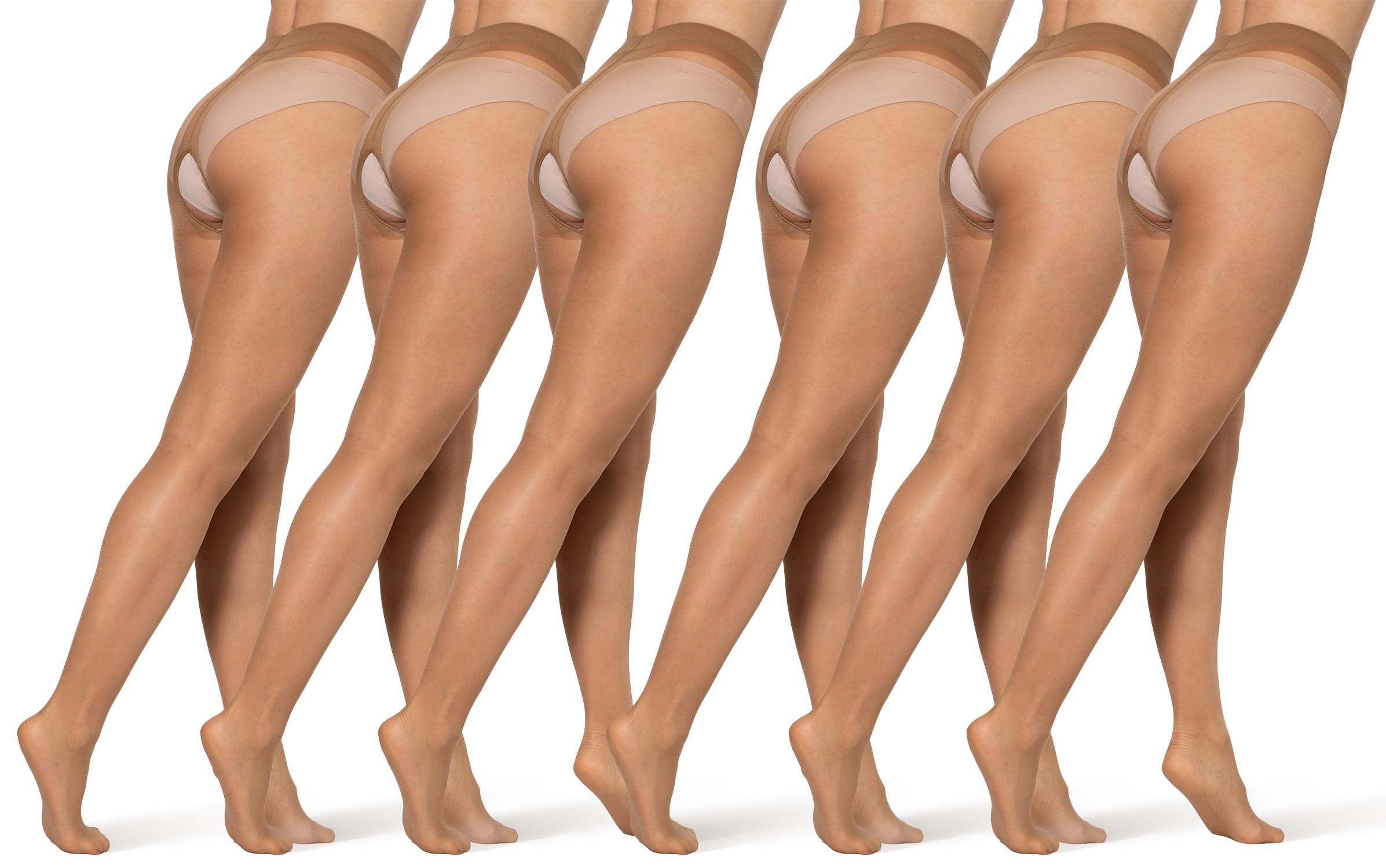 BANANALU 20 Den Ouvert Strumpfhose mit offenem Schritt