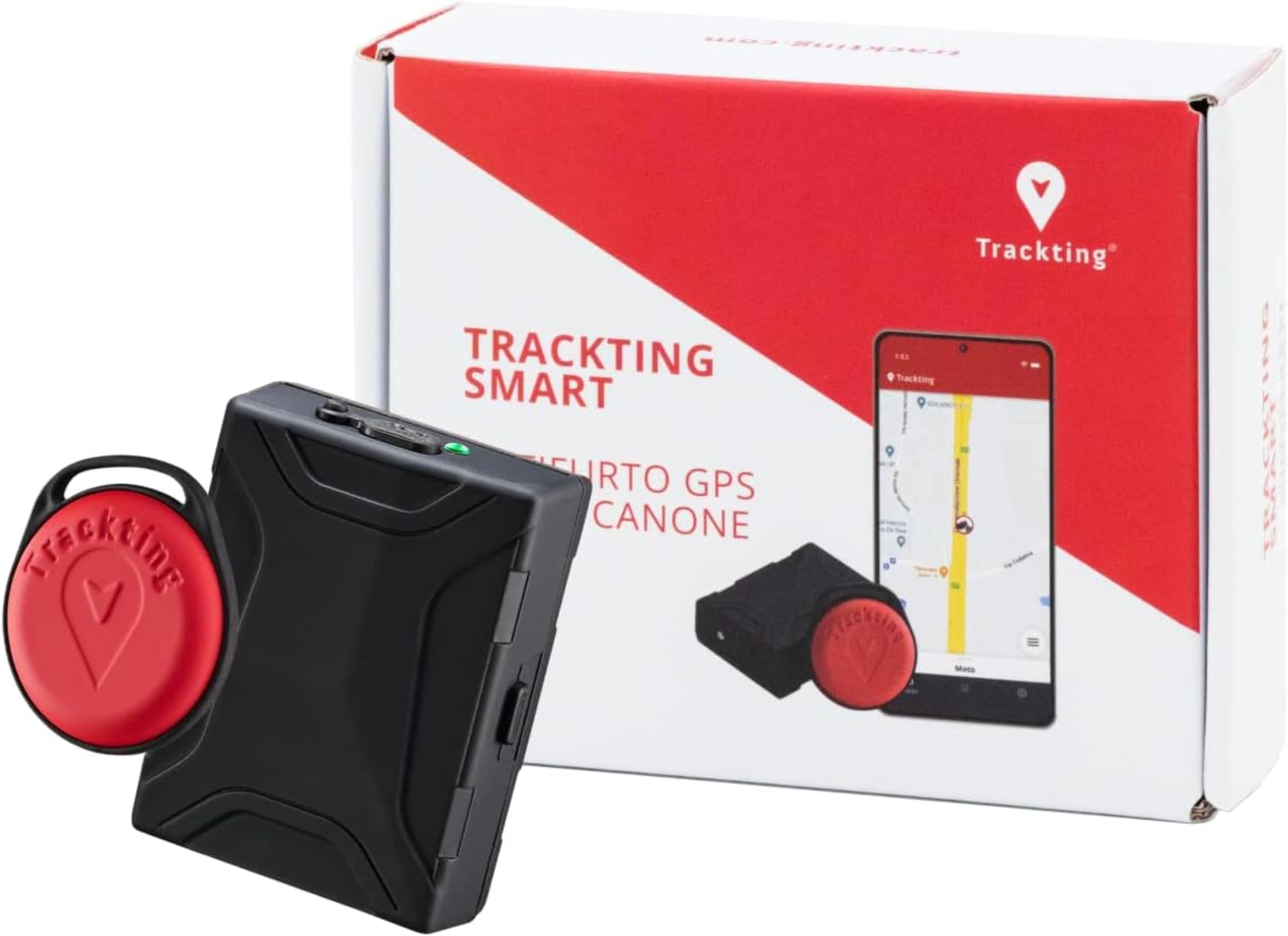TKMARS Tracker Localizzatore GPS Per Auto, Con Magnete Potente, 3 Mesi Di Autonomia In Stand-by, Monitoraggio In Tempo Reale GPS/GPRS/GSM, Tracker Antifurto Per Veicolo, Auto, Moto, Camion - Foto 5