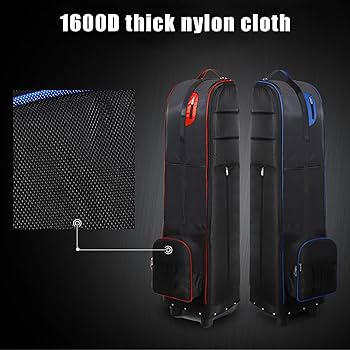 Amazon | 航空会社用ホイール付きポータブルゴルフトラベル