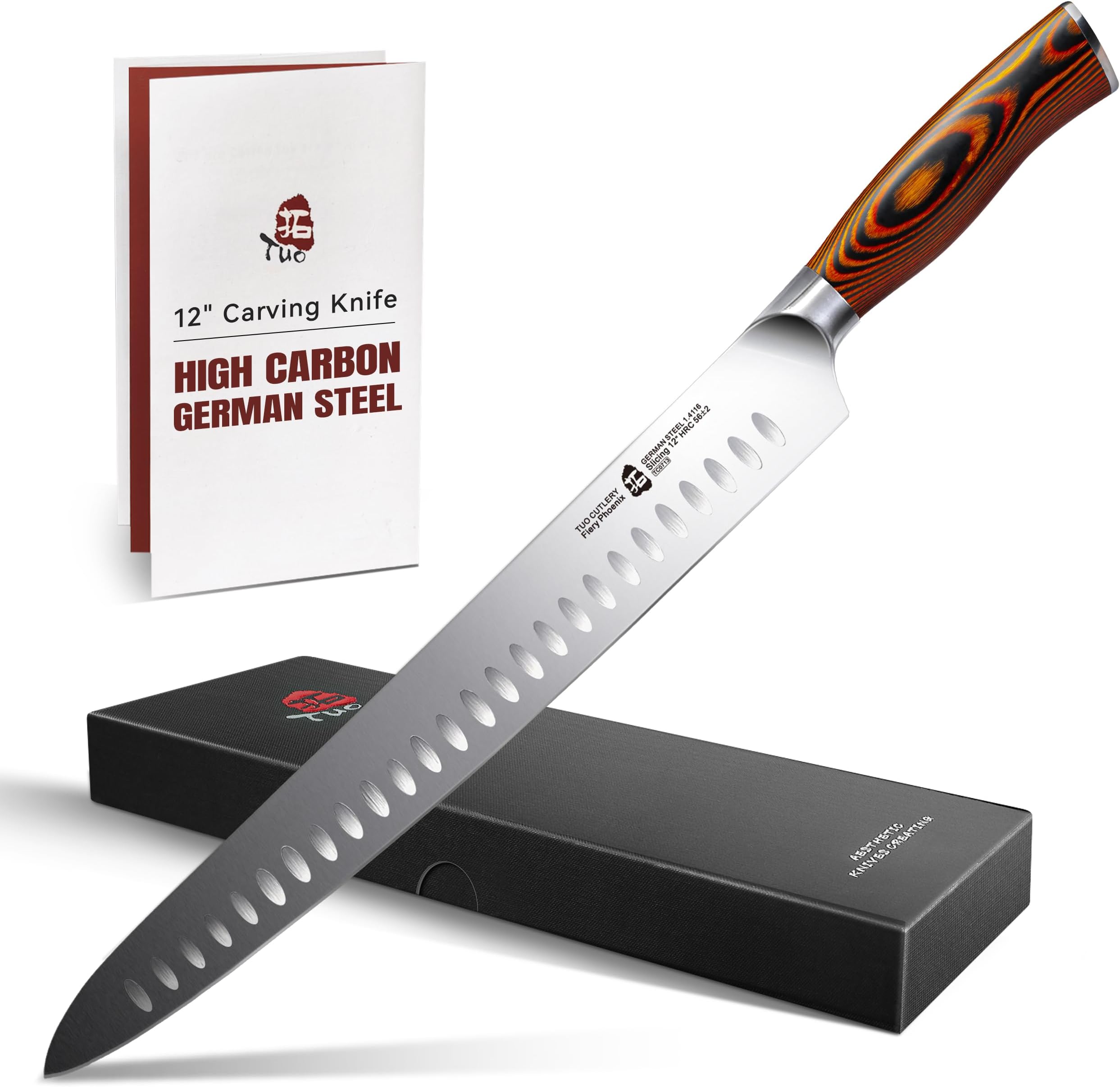 Slicing Knife - Fiery Phoenix Series