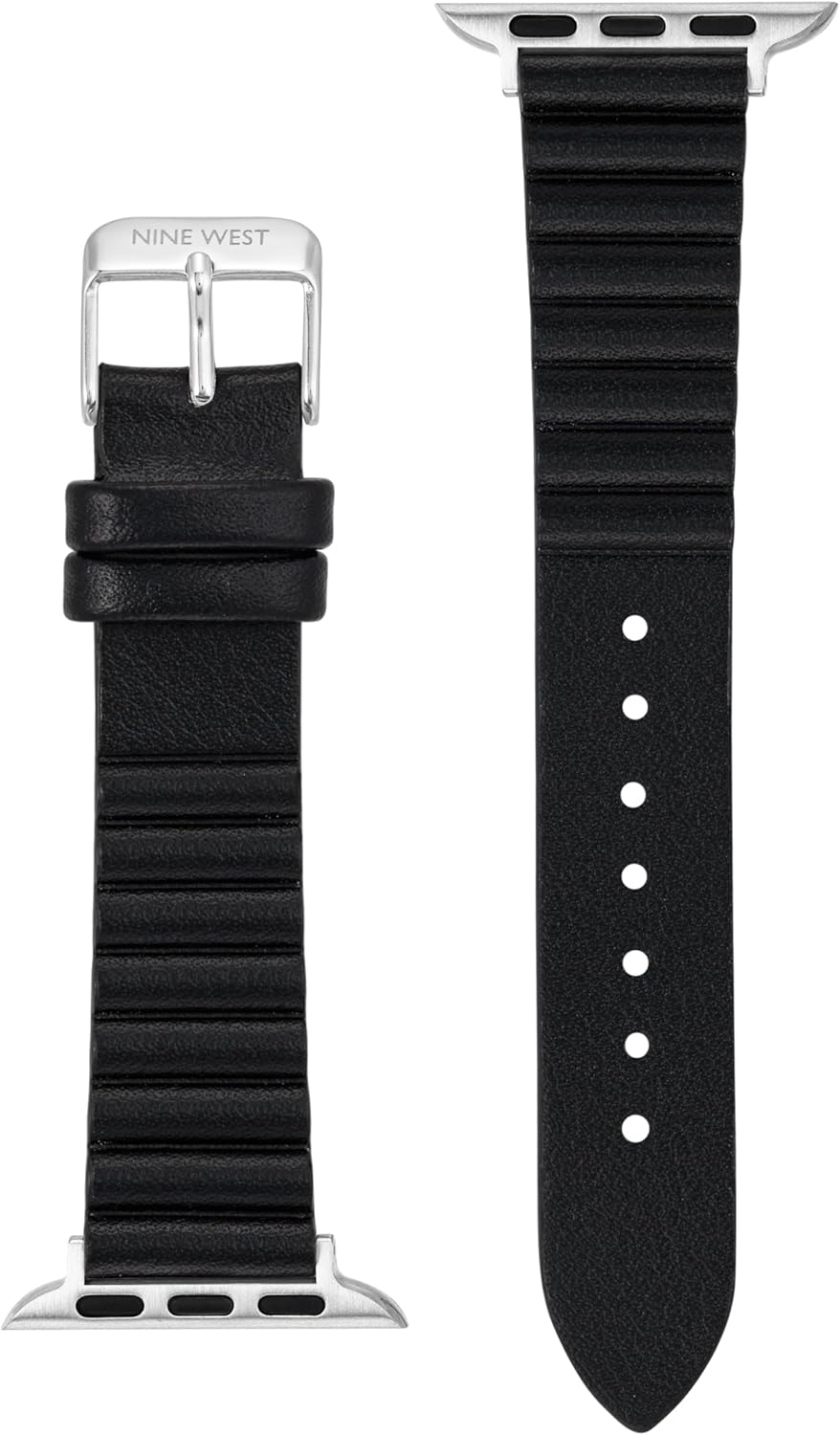 Nine West Fashion Strap Band for Apple Watch Secure, Adjustable - Image 3