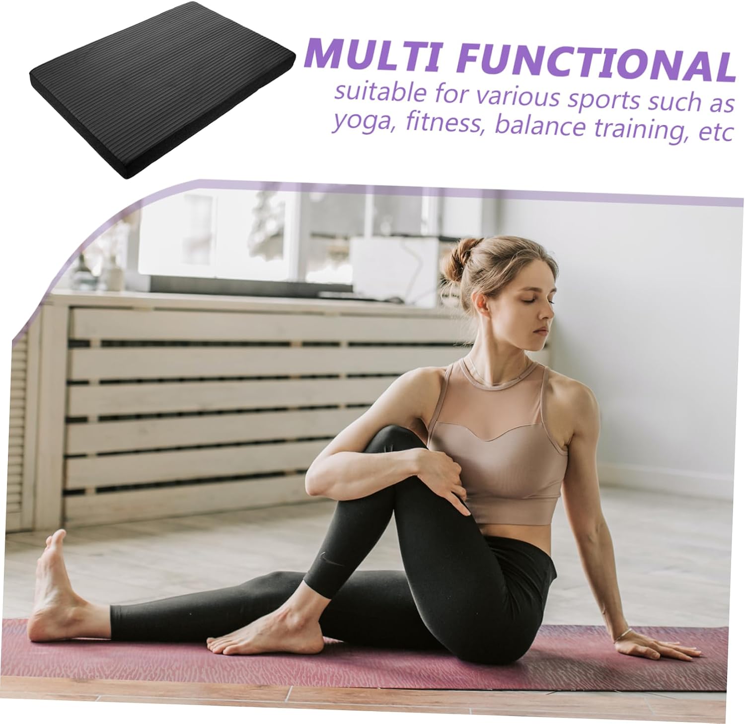 Balance Yoga Mat Folding Yoga Mat Travel Balance Training Mat Exercise Mat for Workout Balance Yoga Mat