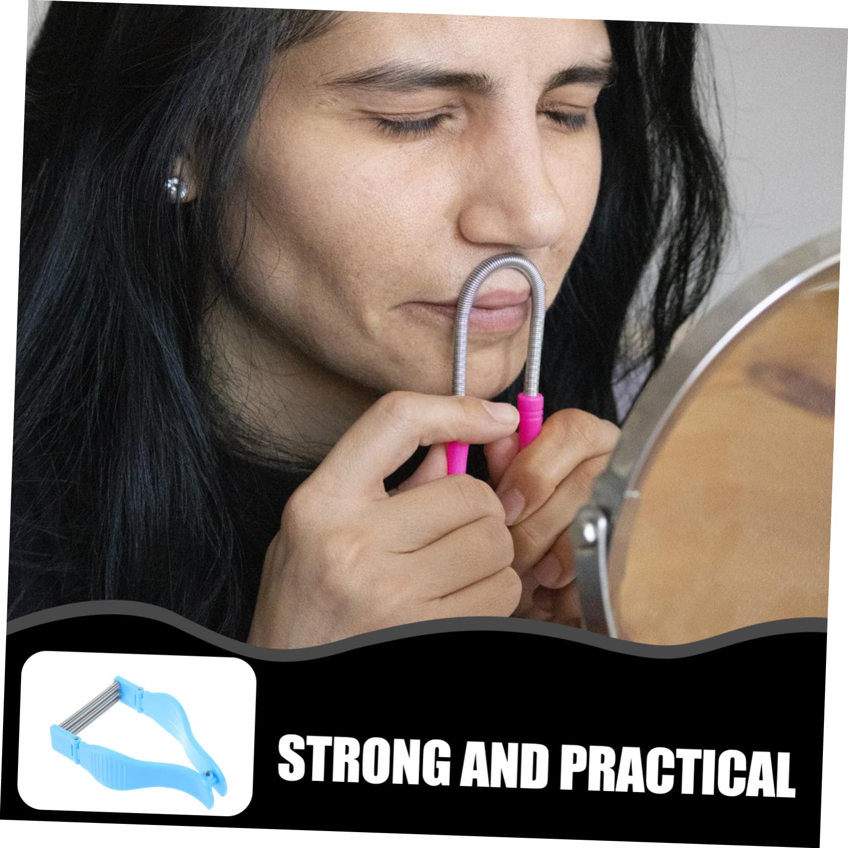 Didiseaon Hair Removal Alternative Facial Epilator for Women Face Threading Hair Removal Tool