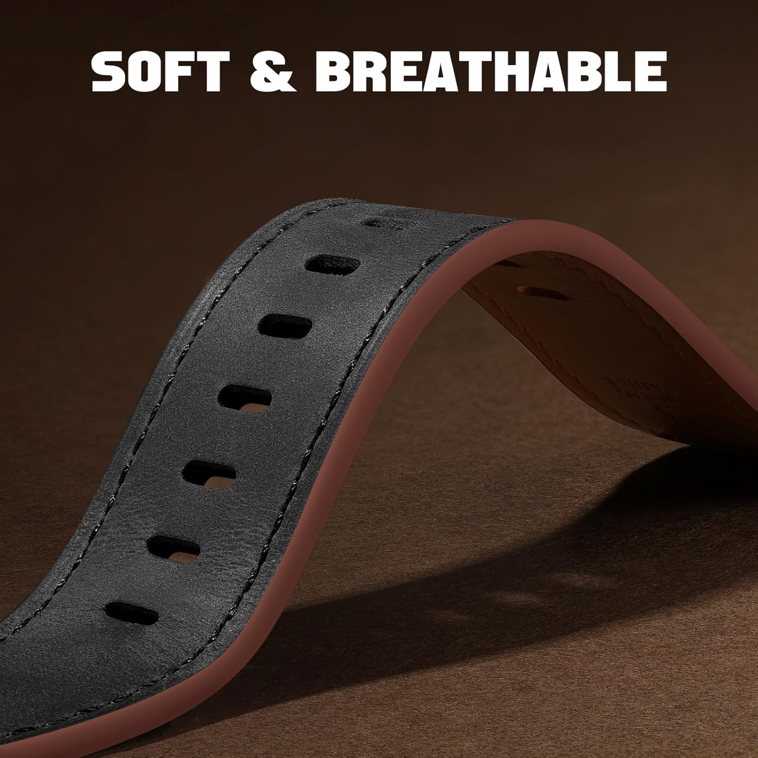 Easuny Leather Bands Compatible with Apple Watch Ultra 2 3/Ultra Band 49mm 44mm 45mm 46mm 42mm Men, Top Grain Genuine Leather Strap for iWatch Series 11 10 9 8 7 6 5 4 SE3 SE2 SE 3 2 1 - Image 7