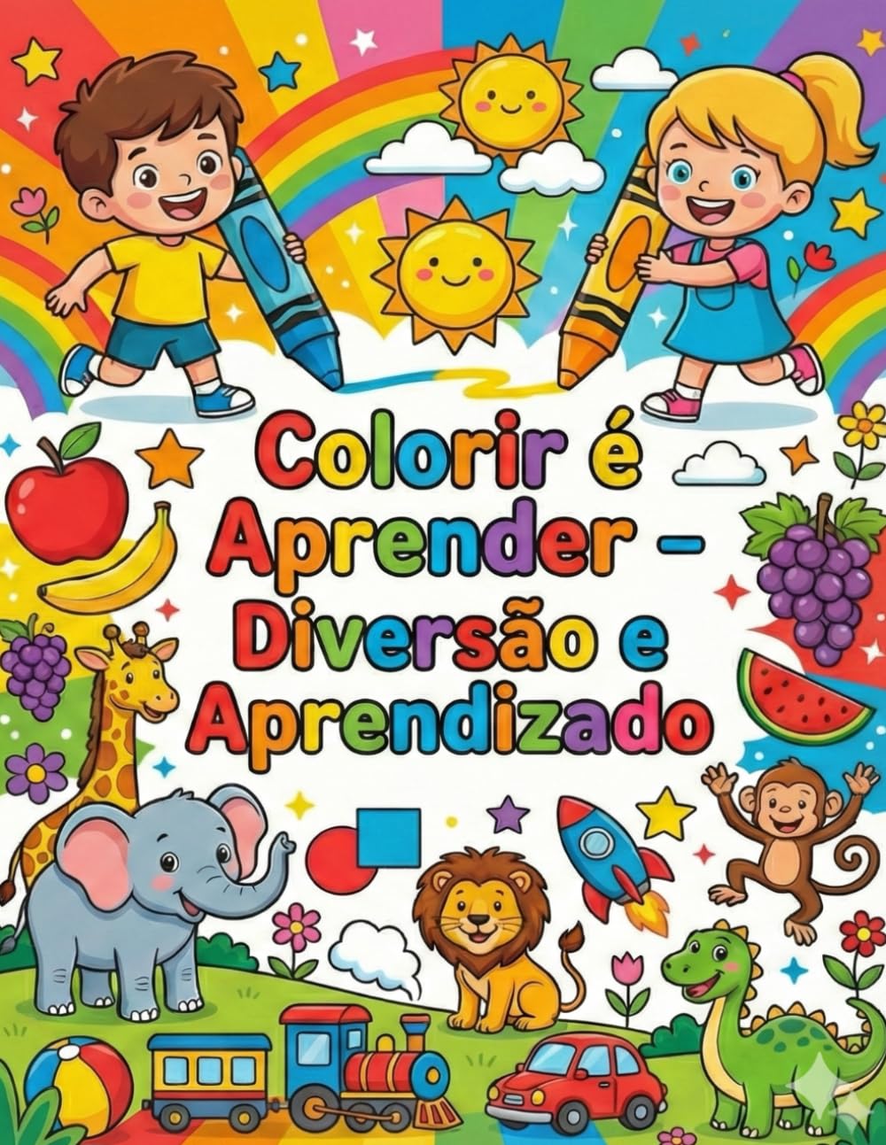 COLORIR É APRENDER: DIVERSÃO E APRENDIZADO