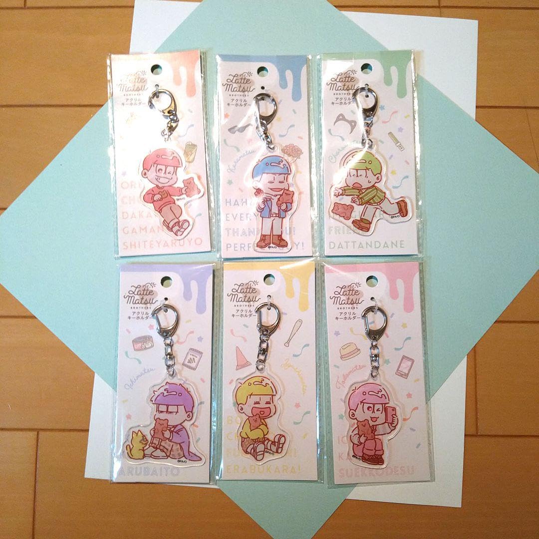 Amazon.co.jp: おそ松さんアクリルキーホルダー6種コンプリート