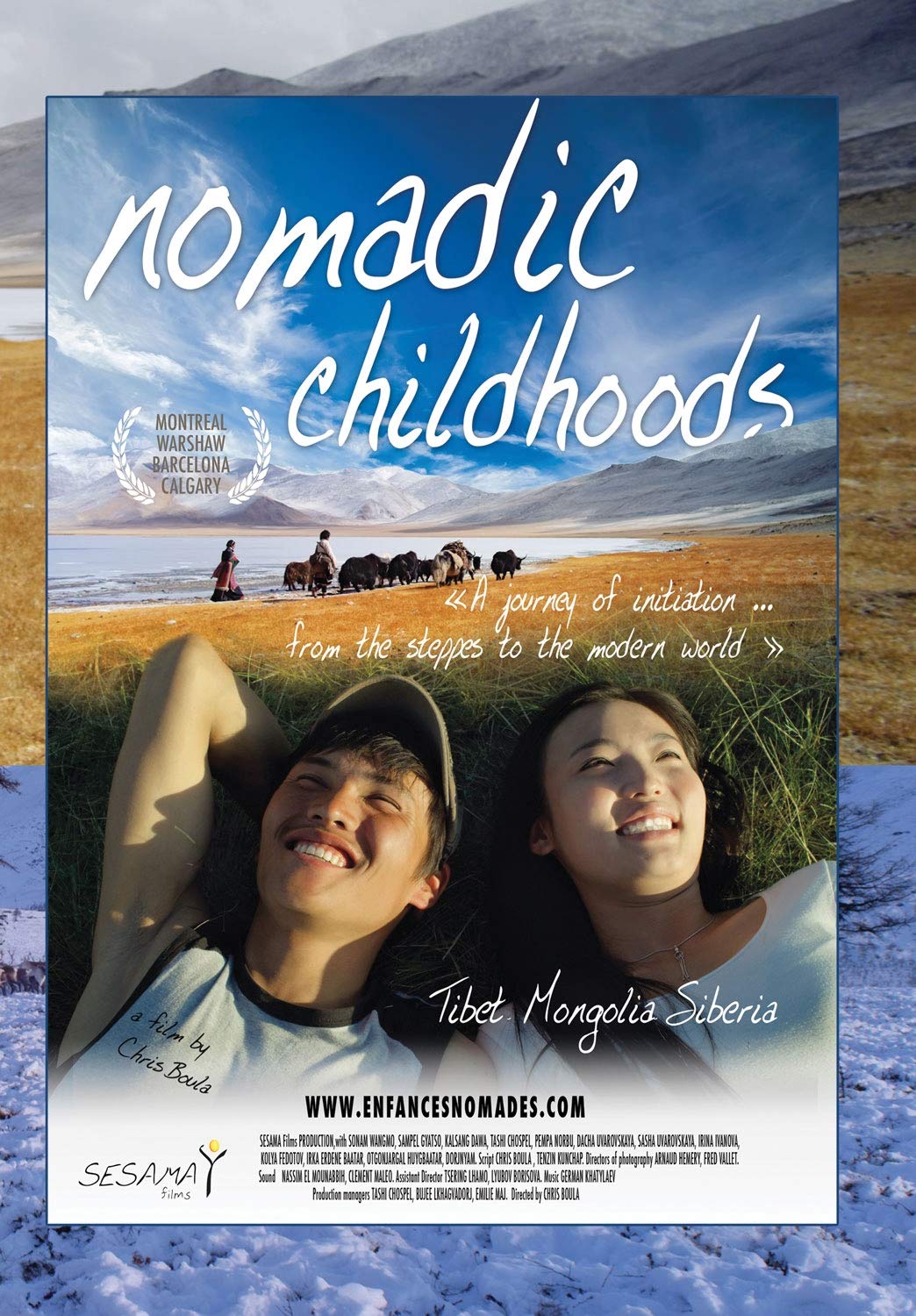 Nomadic Childhood DVD película importación drama cultural Italia