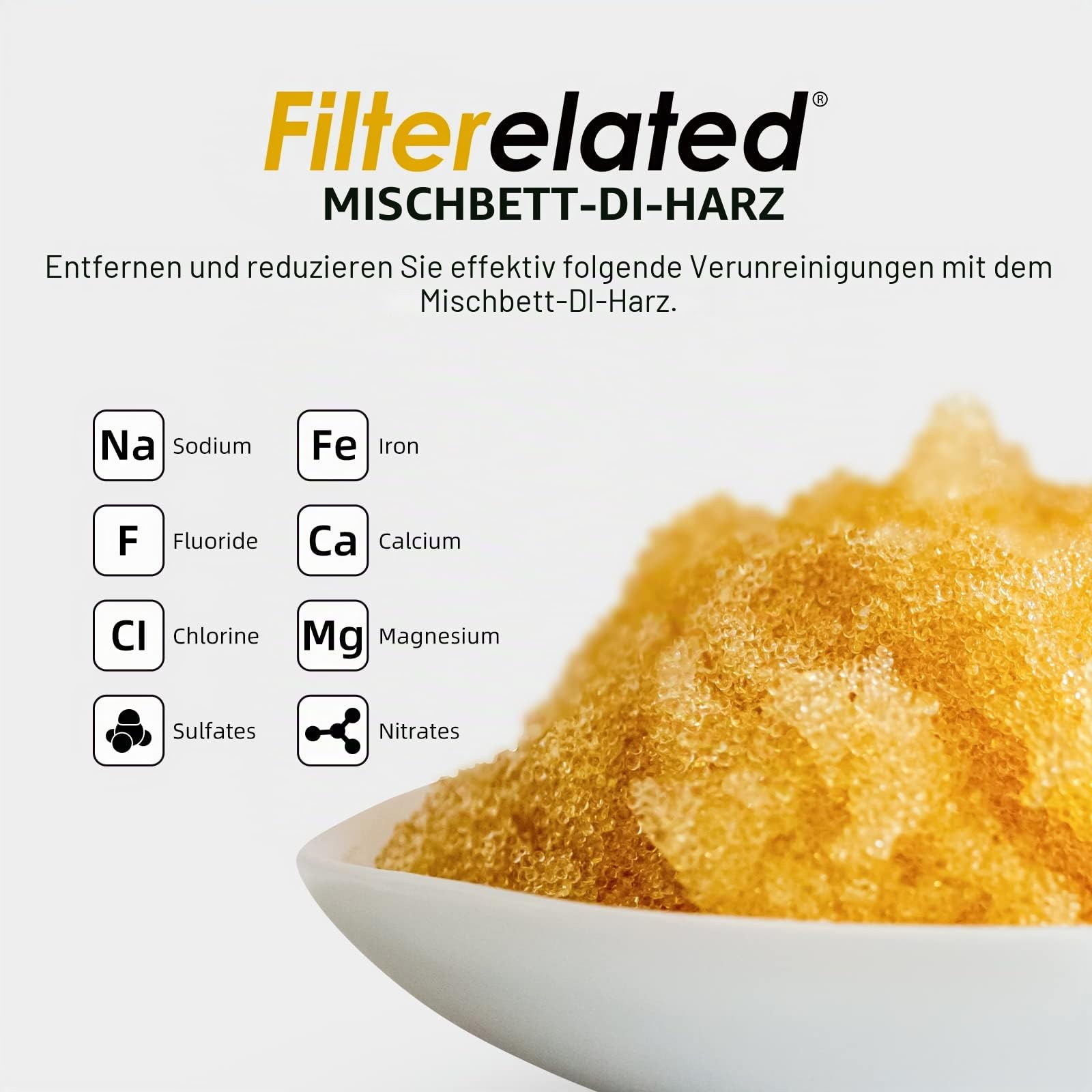 DI car wash filter Spotless Water System Deionized Autowaschanlage für Auto,RV,Fahrzeuge,Motorräder,Fahrräder,Boote,Flugzeuge,Keine Flecken,Keine Handtuch Trocknen (Silber-Resin Bag)