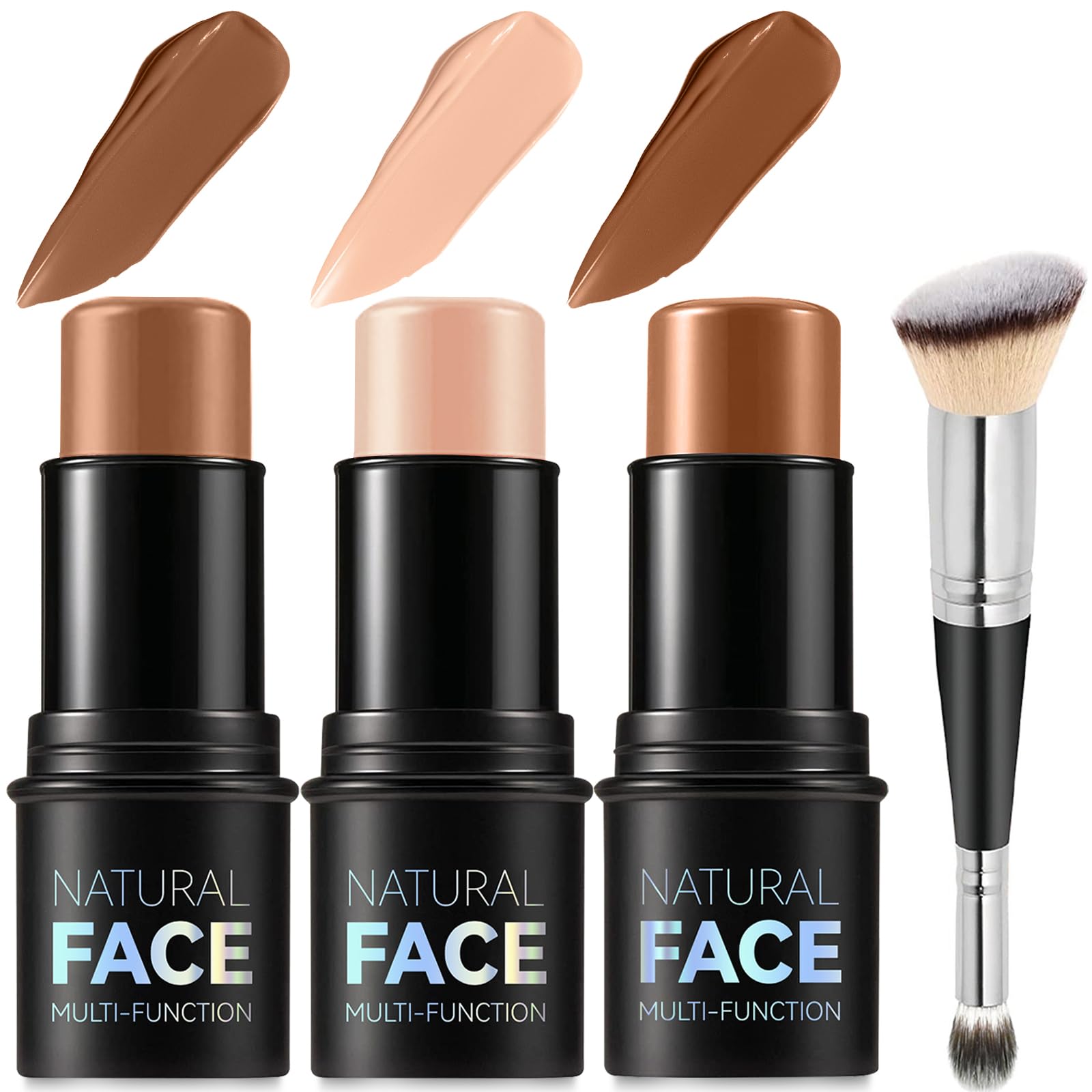 Contour Stick Makeup Kit - Blush, Bronzer & Highlighter -13 Contour Stick Makeup Kit - Blush, Bronzer & Highlighter -13