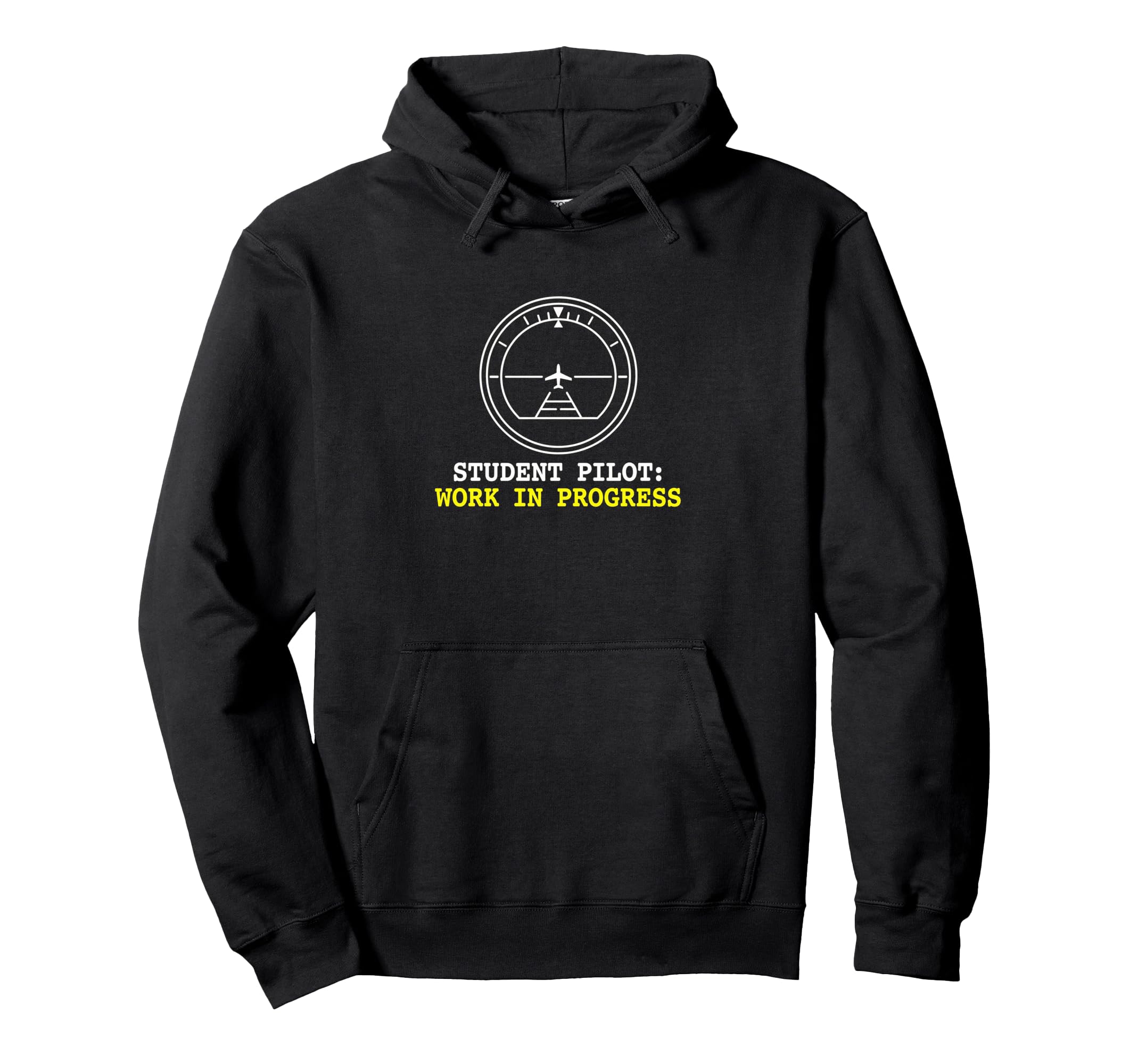 Student Pilot WIP Enthusiast Aviation Training Pullover Hoodie