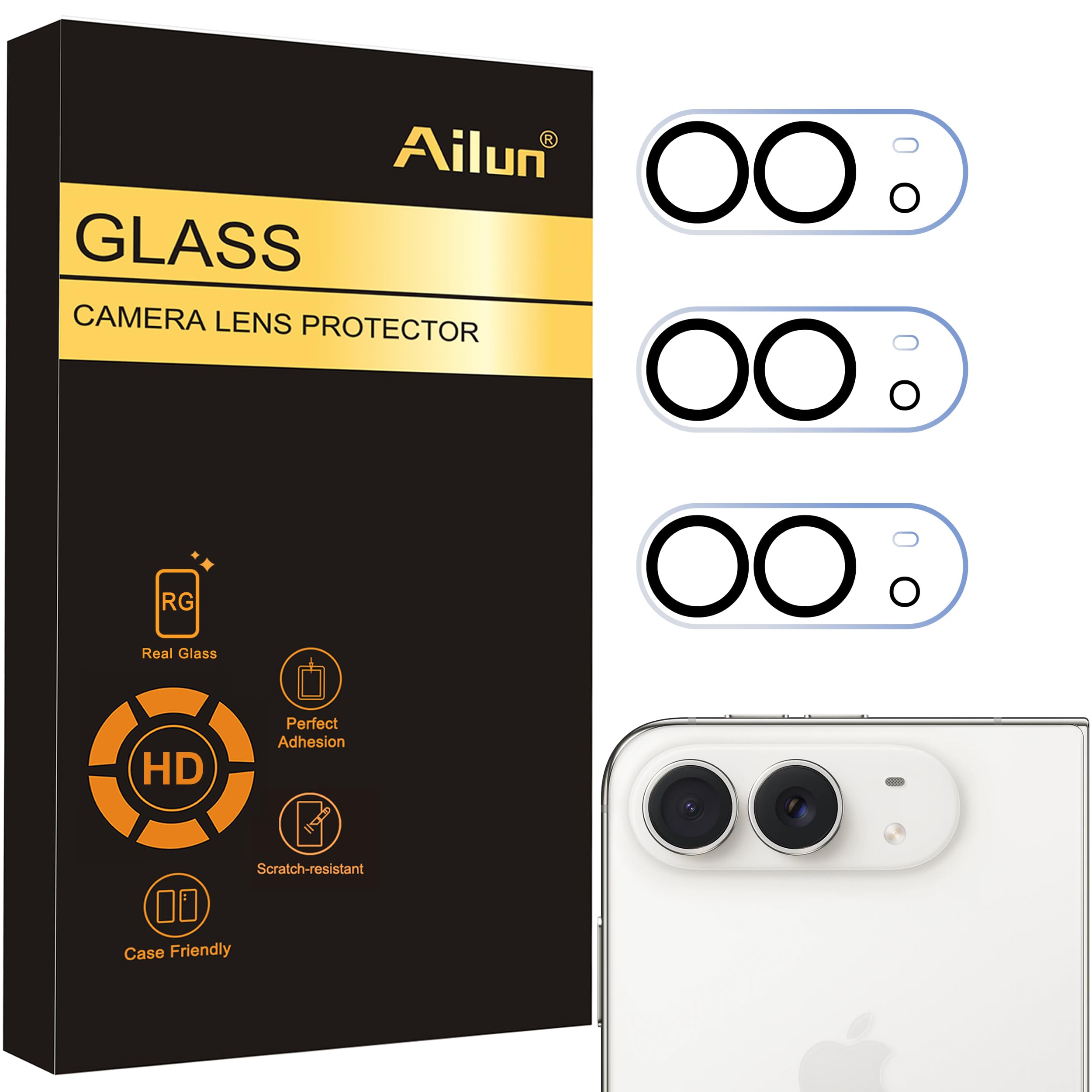 Ailun Camera Lens Protector for iPhone 16 Pro/16 Pro Max/14 Pro/14 Pro Max — Amazon image 6