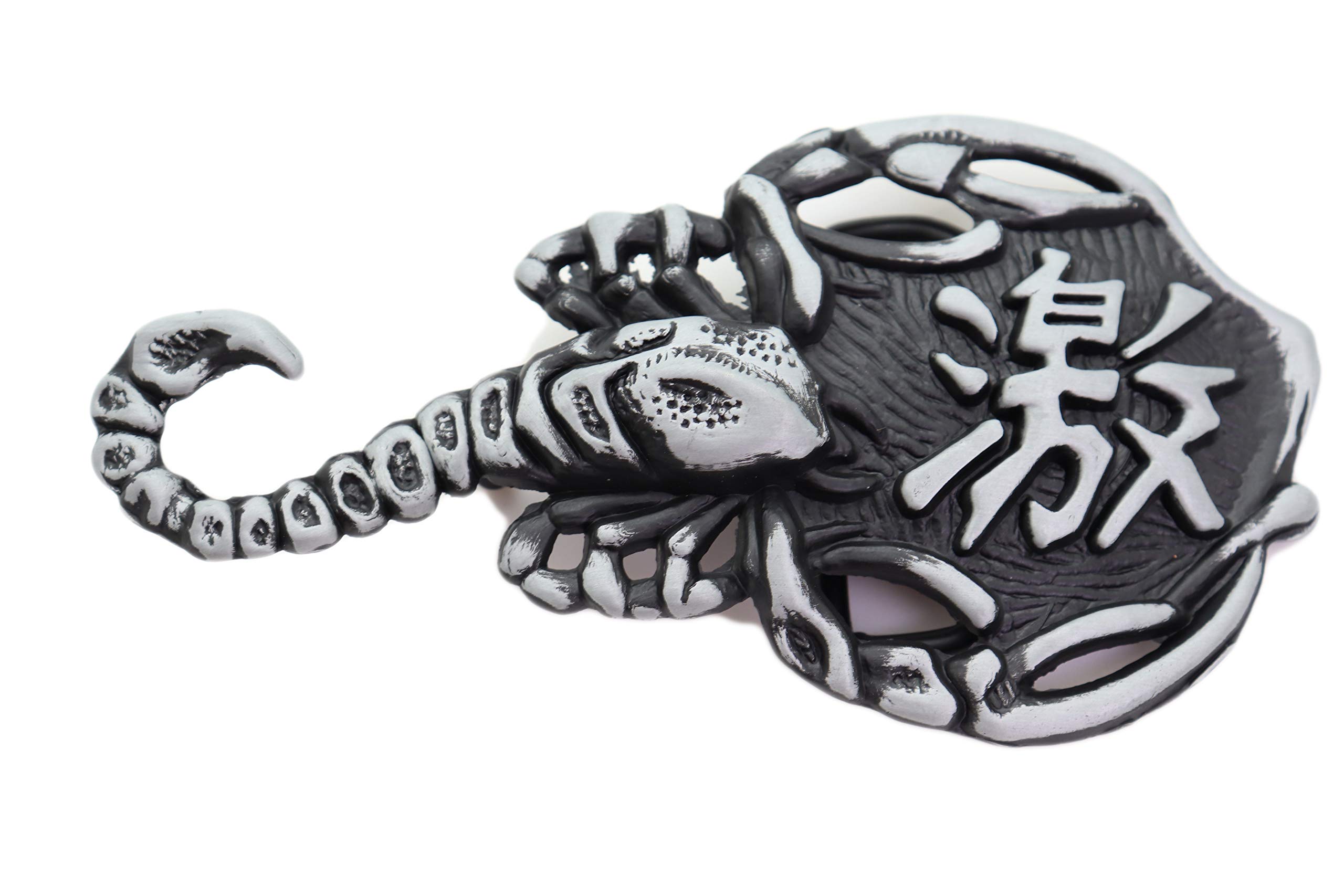 Trendy Fashion JewelryMen Belt Buckle Western Cowboys Fashion 3D Large Scorpion Metal Desert Animal