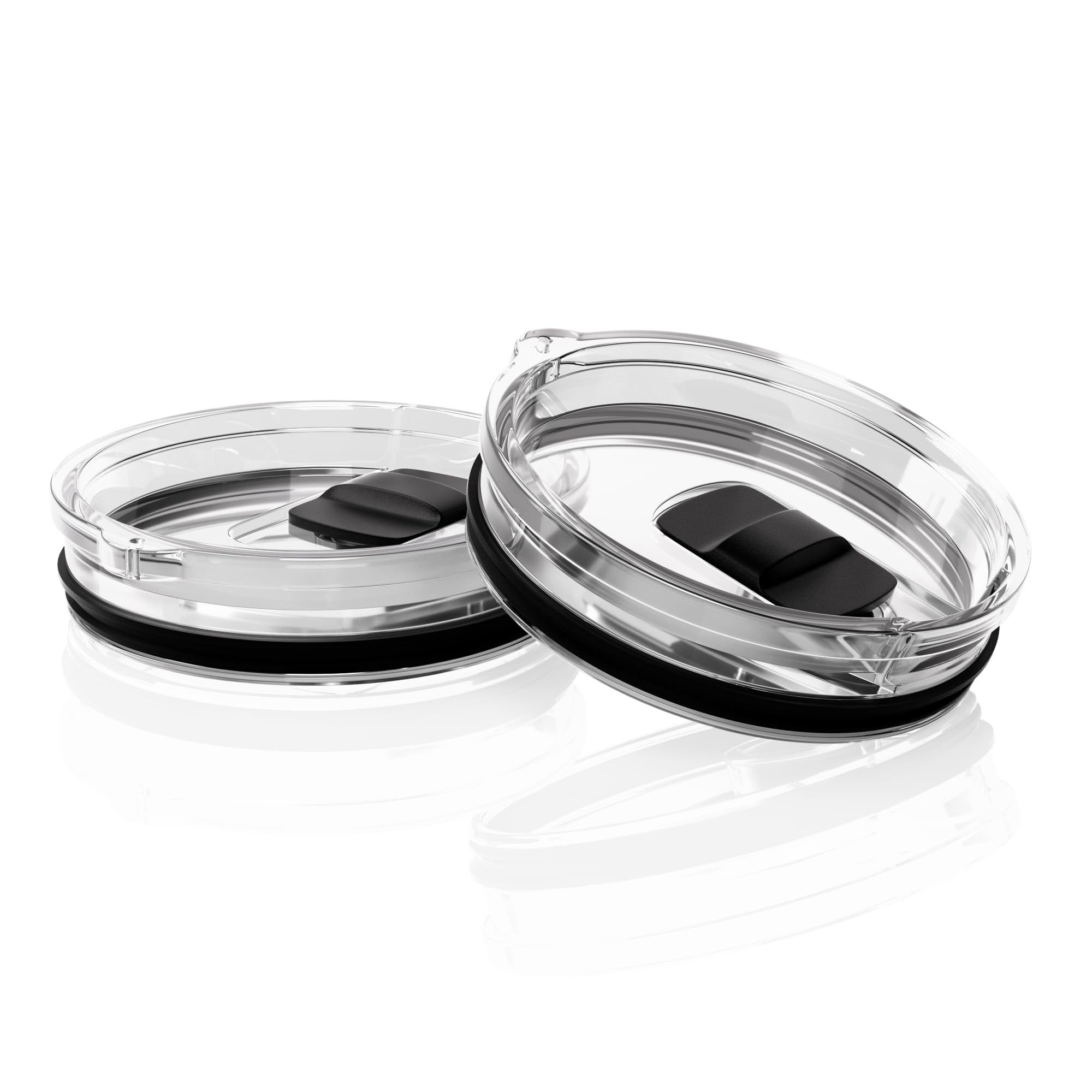 CeleVista 20 oz Tumbler Lid for YETI, 2 Pack Replacement Lids for YETI 20 oz Tumbler, 10/24 oz Mug, 10oz Lowball, Spill Proof Coffee Cup Covers with Magnetic Slider for Outdoor, Gift, BPA Free
