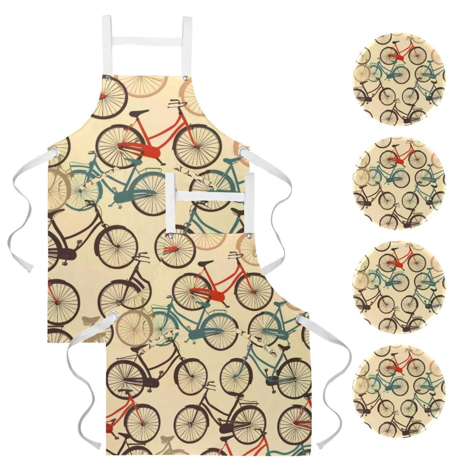 Tablier de serveuse imperméable et résistant pour restaurant et bistrot - 7