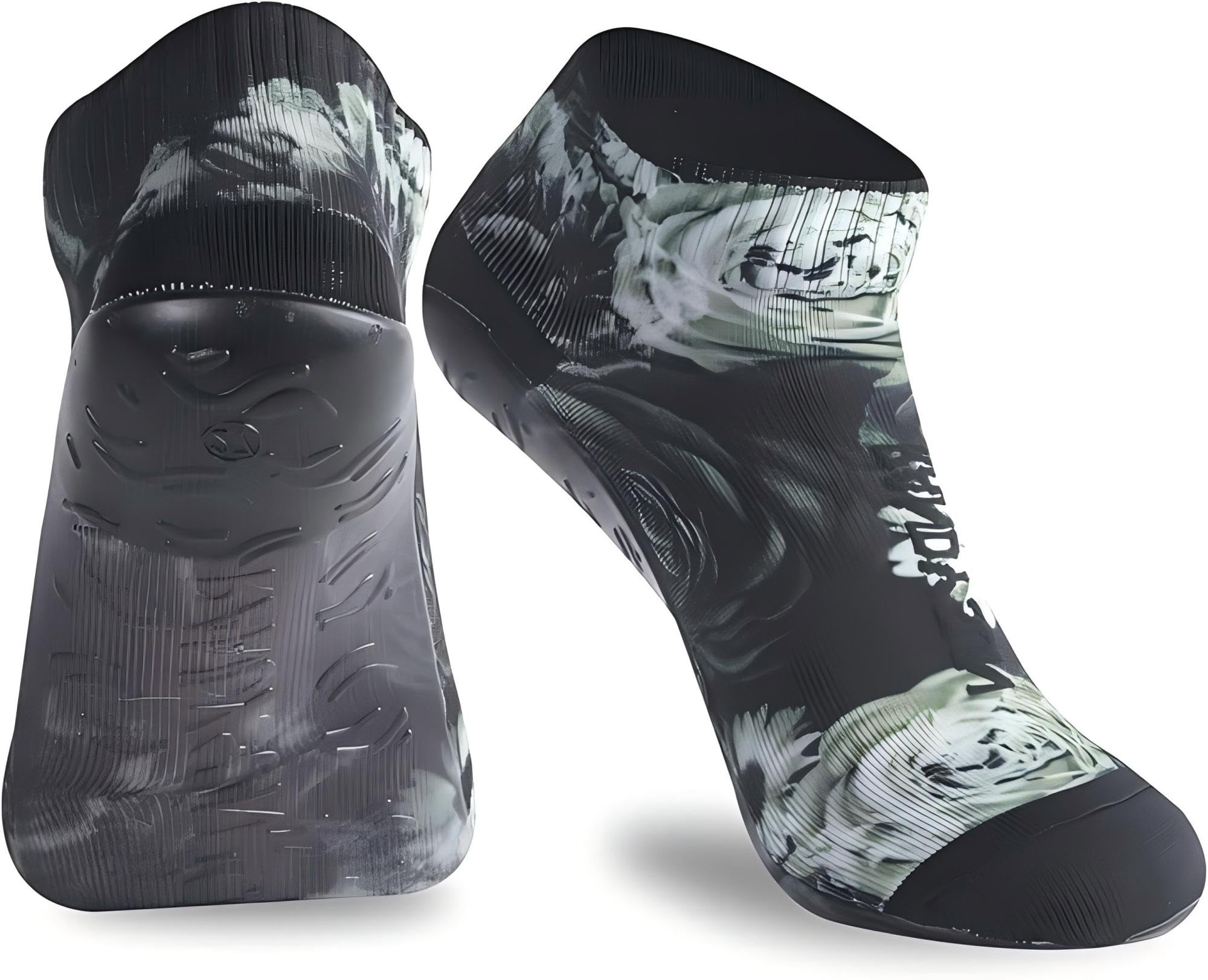 RANDY SUN Sockenschuhe Damen & Herren, Barfuß Beach Socken, Schnell Trocknend Strandsocken, für Beachvolleyball, Yoga, Surfen, 1 Paar