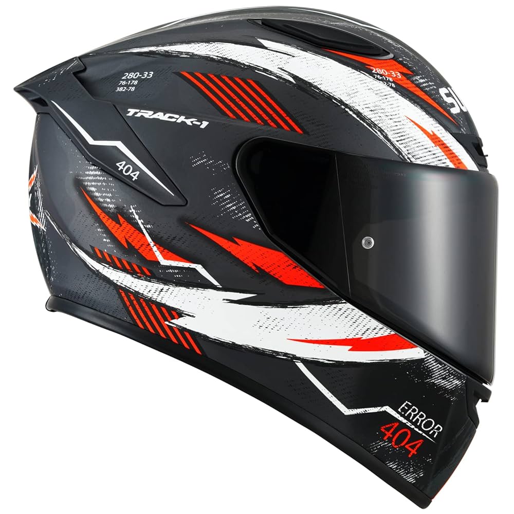 SUOMY ジェットヘルメット ブラック/レッド Amazon.com: Suomy Track-1 Helmet - 404 Matte Anthracite/Red