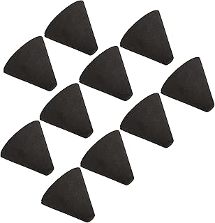 Yibuy 10pcs 電子ドラムト ピエゾトリガーコーン トリガー フォームコーン 電子ドラムパッド 1.38x1.46インチ