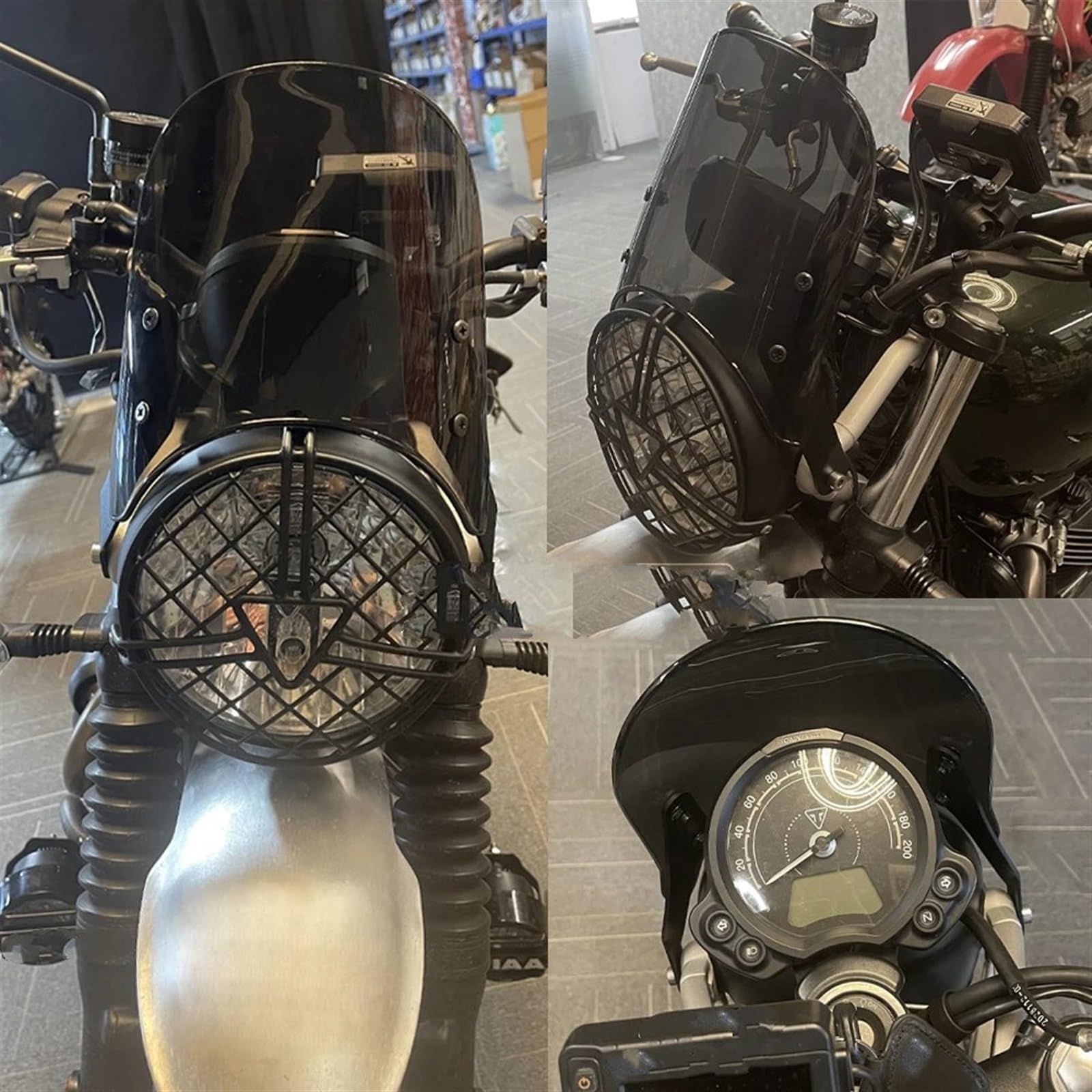 TRIUMPH純正 ウィンドシールド ストリートスクランブラー（900