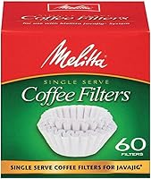 Vista 2 de Melitta Java Jig, Single Serve Paper Coffee Filters - 2 Pack