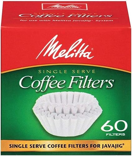 Miniatura 2 de Melitta Java Jig, filtros de café de papel de una sola porción - Paquete de 2