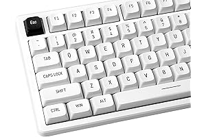 XVX White Minimalist Keycaps, the Ultimate PBT Duo for Your Mechanical Masterpiece