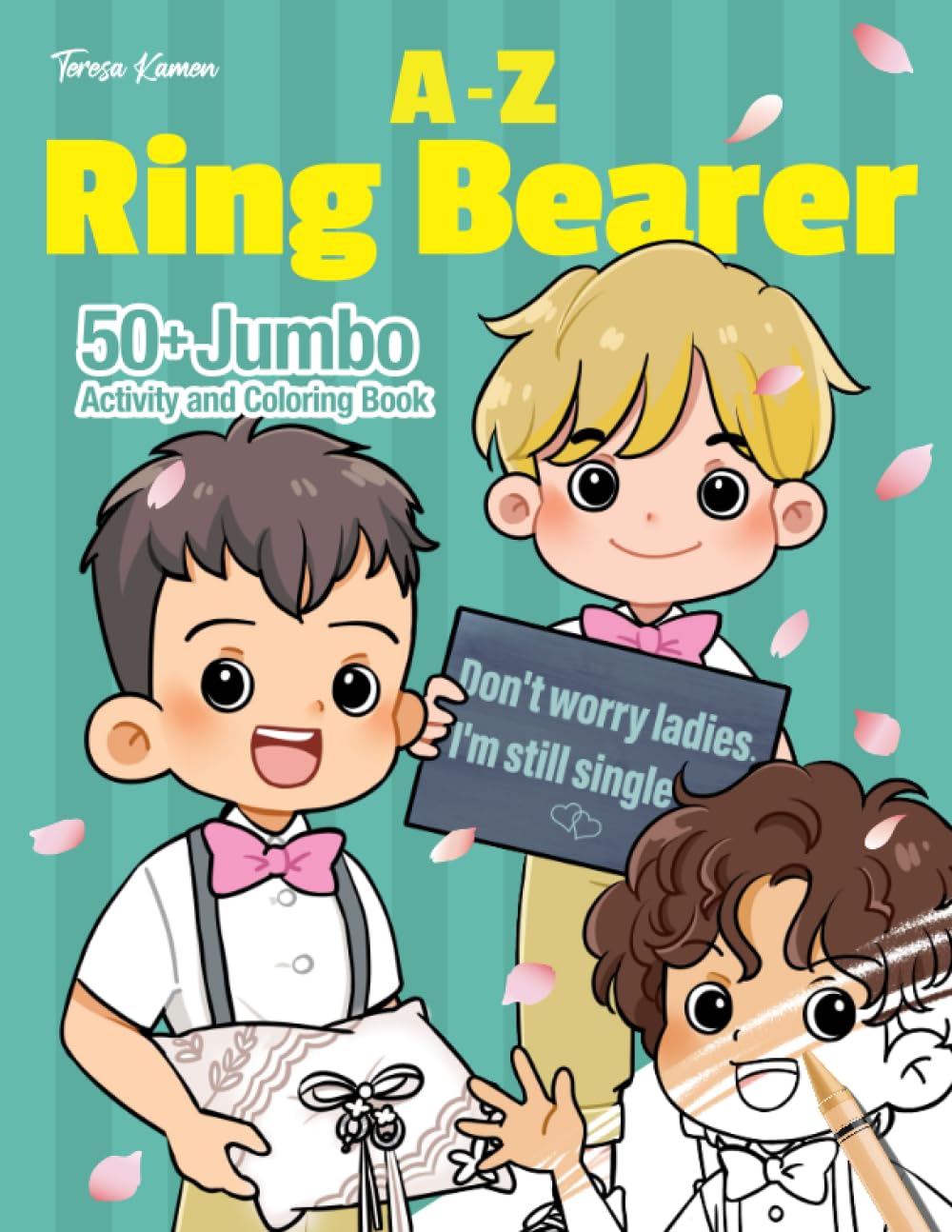 A-Z Ring Bearer: Wedding activity and coloring book for boys (Wedding Theme)