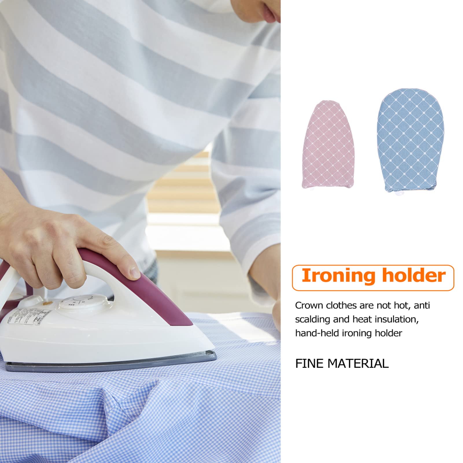 PRETYZOOM Garment Mitts 2pcs Ironing Gloves Handheld Board for Steaming Clothes