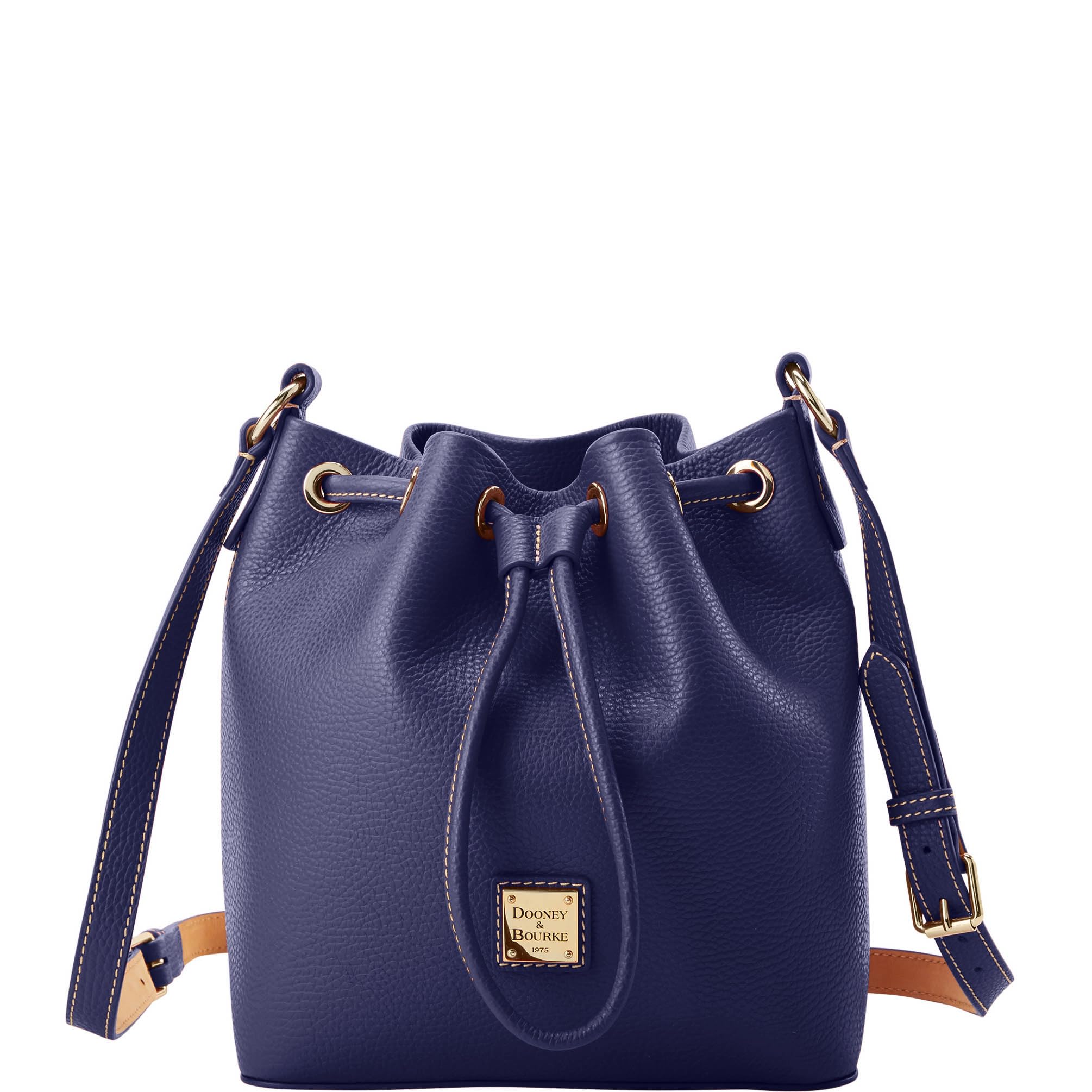 Dooney & Bourke Handbag, Lucca Leather Crossbody Drawstring