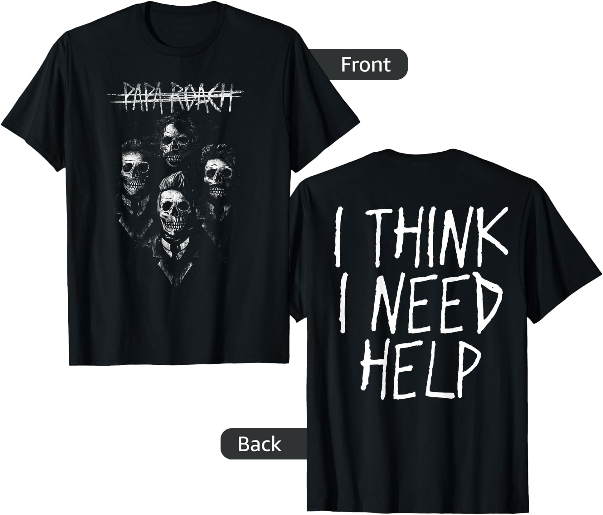 Official Merchandise - I Need Help Portrait T-Shirt Small