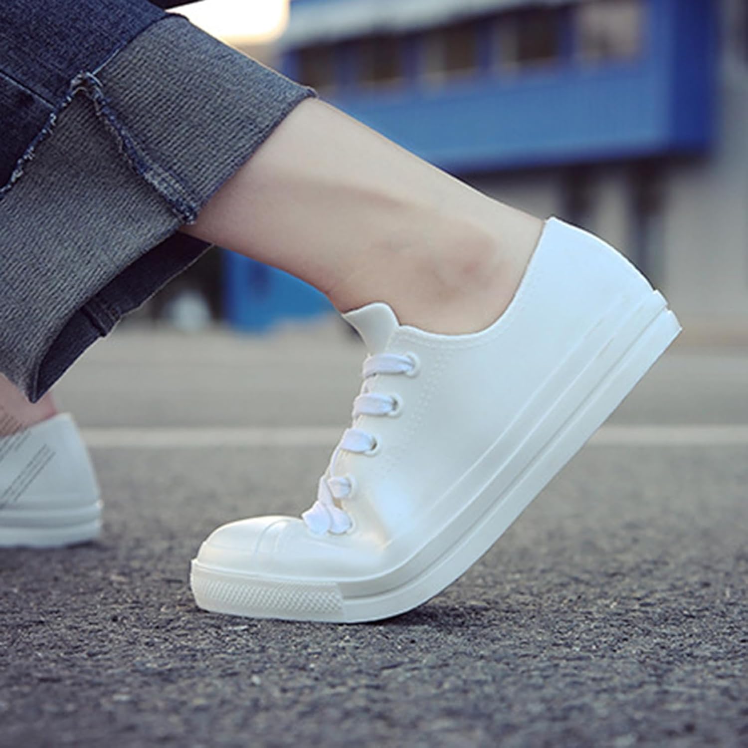 [GN2AAIL] レインシューズ レディース スニーカー おしゃれ かわいい レインスニーカー シューズ 完全防水 歩きやすい 通