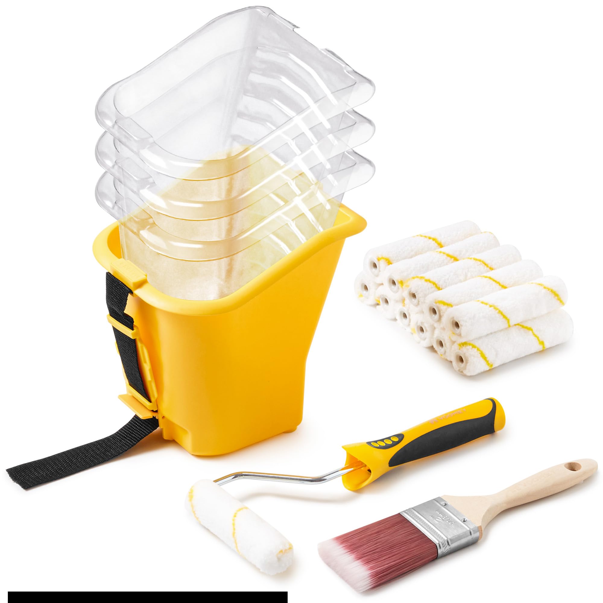 Amazon.com: Voomey 18 Pcs Paint Bucket Hand Held, Paint Cup 4 Inch
