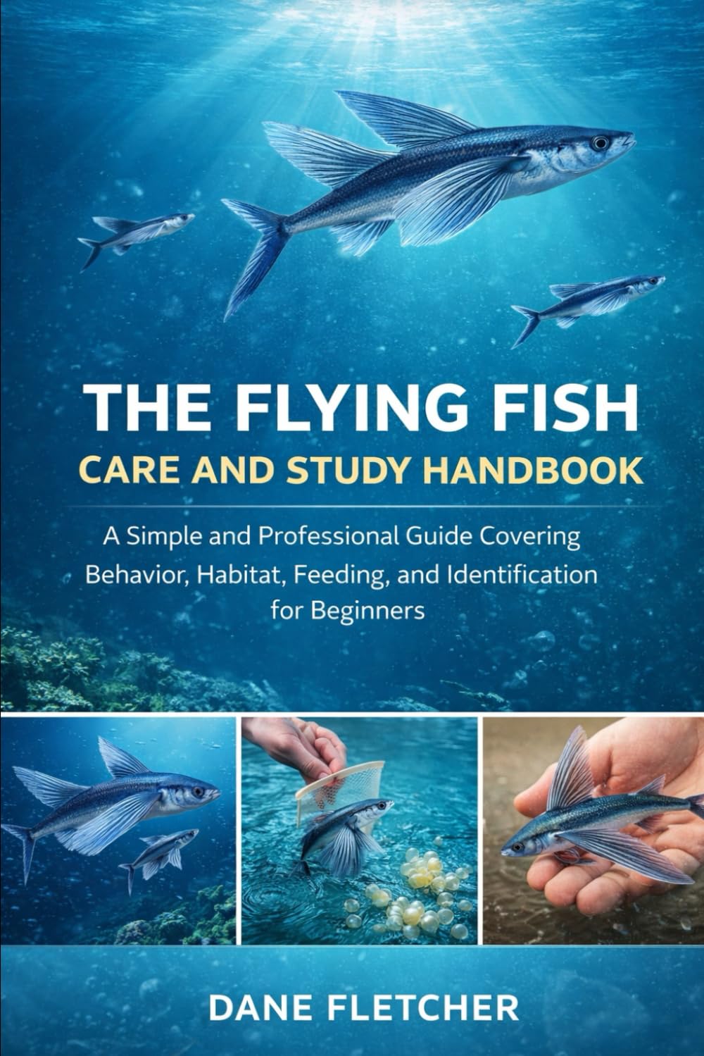 The Flying Fish Care And Study Handbook: A Simple and Professional Guide Covering Behavior, Habitat, Feeding, Breeding, and Identification for Beginners